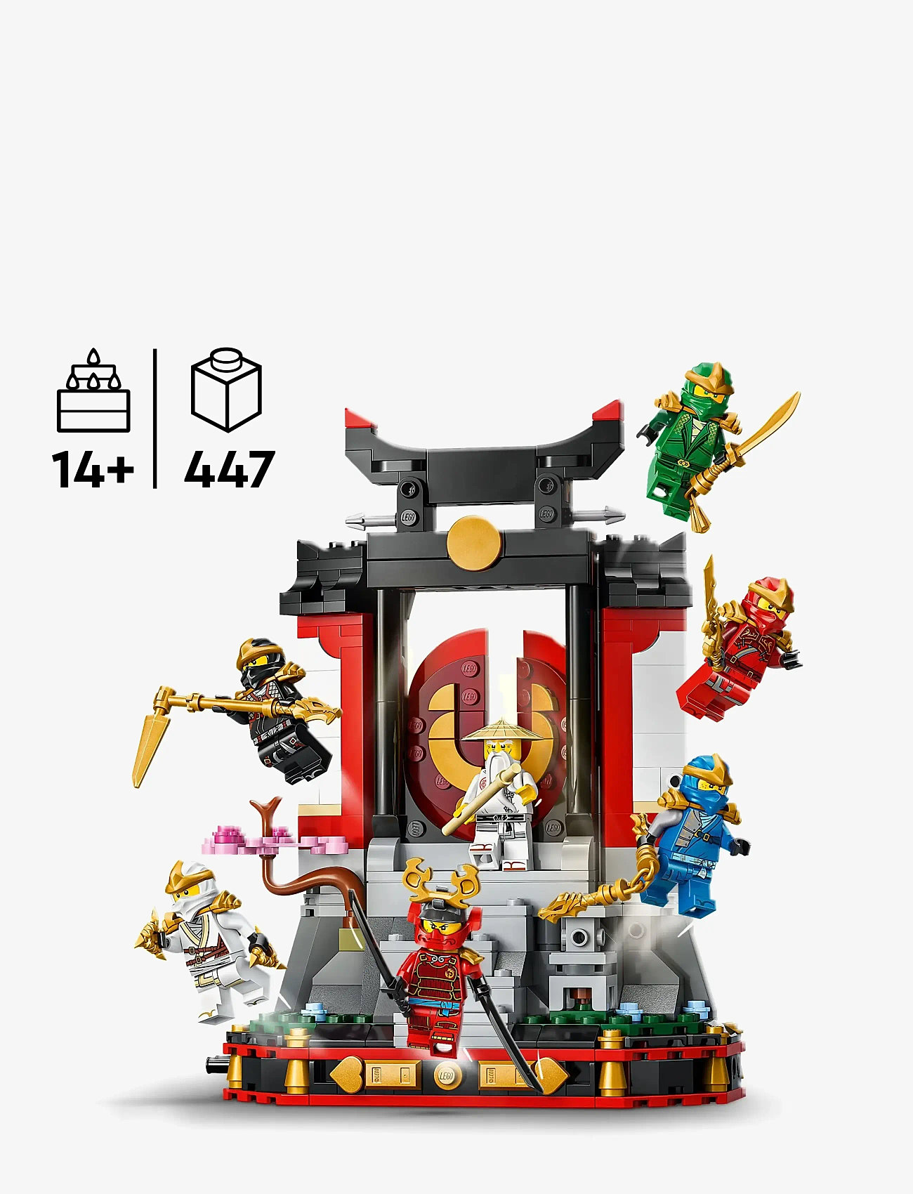 LEGO - Ninja Character Display 15th Anniversary 71866 - lego ninjago - multi - 1