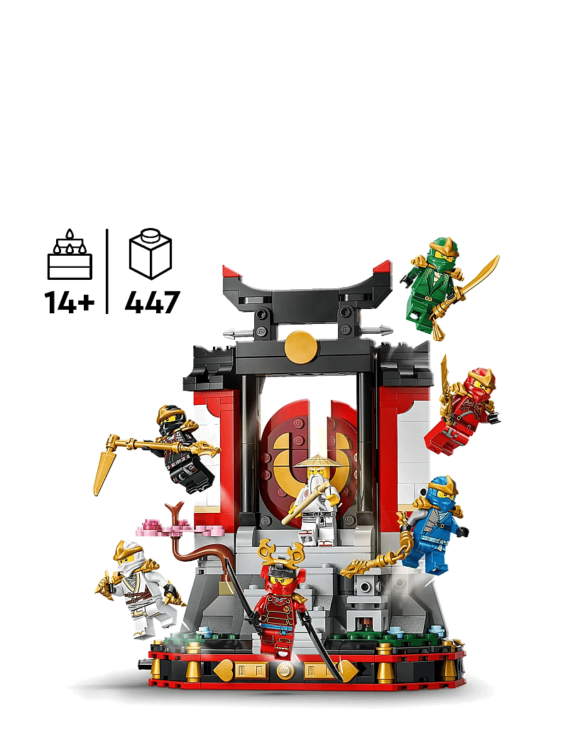 LEGO - Ninja Character Display 15th Anniversary 71866 - lego ninjago - multi - 1