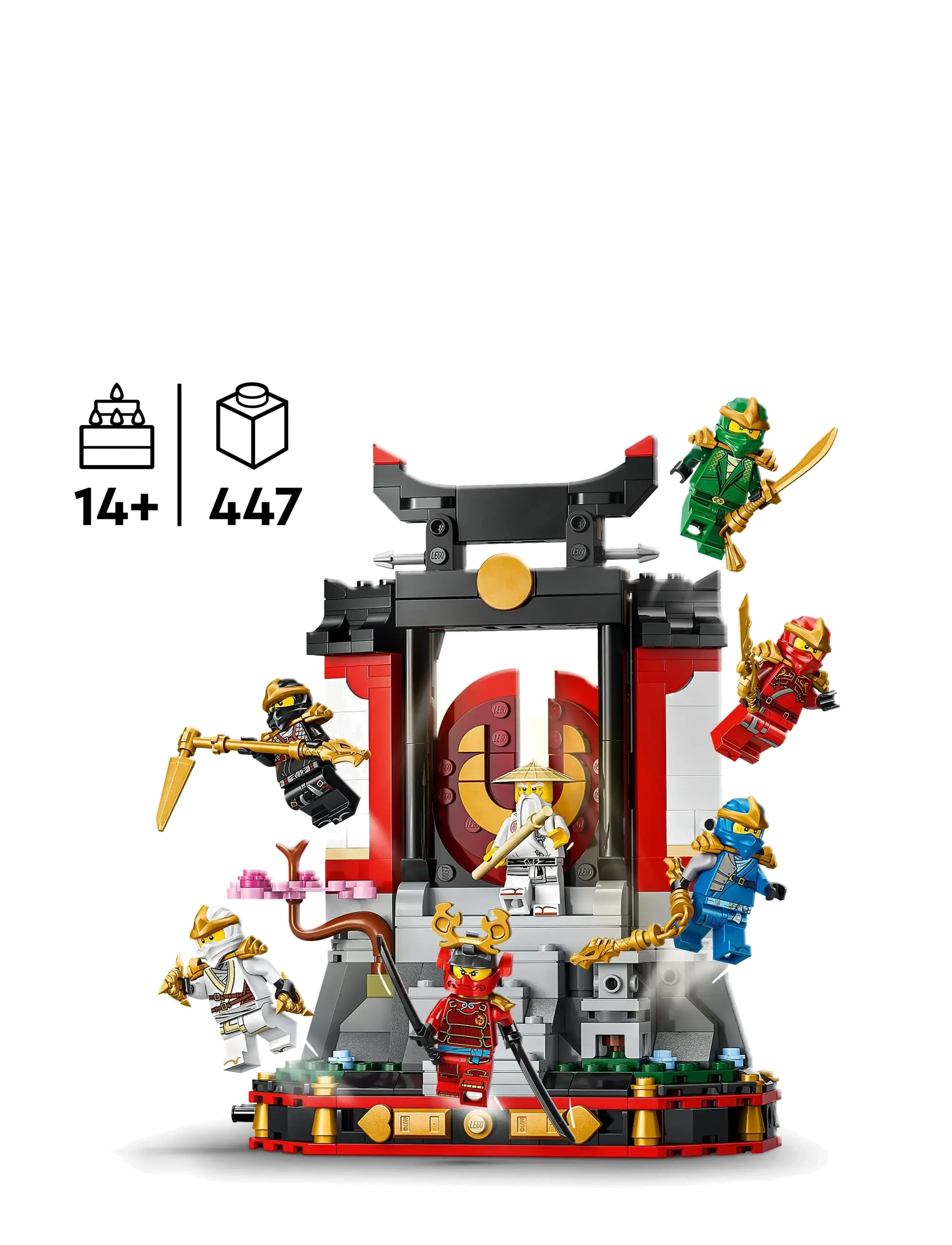 LEGO - Ninja Character Display 15th Anniversary 71866 - lego ninjago - multi - 1