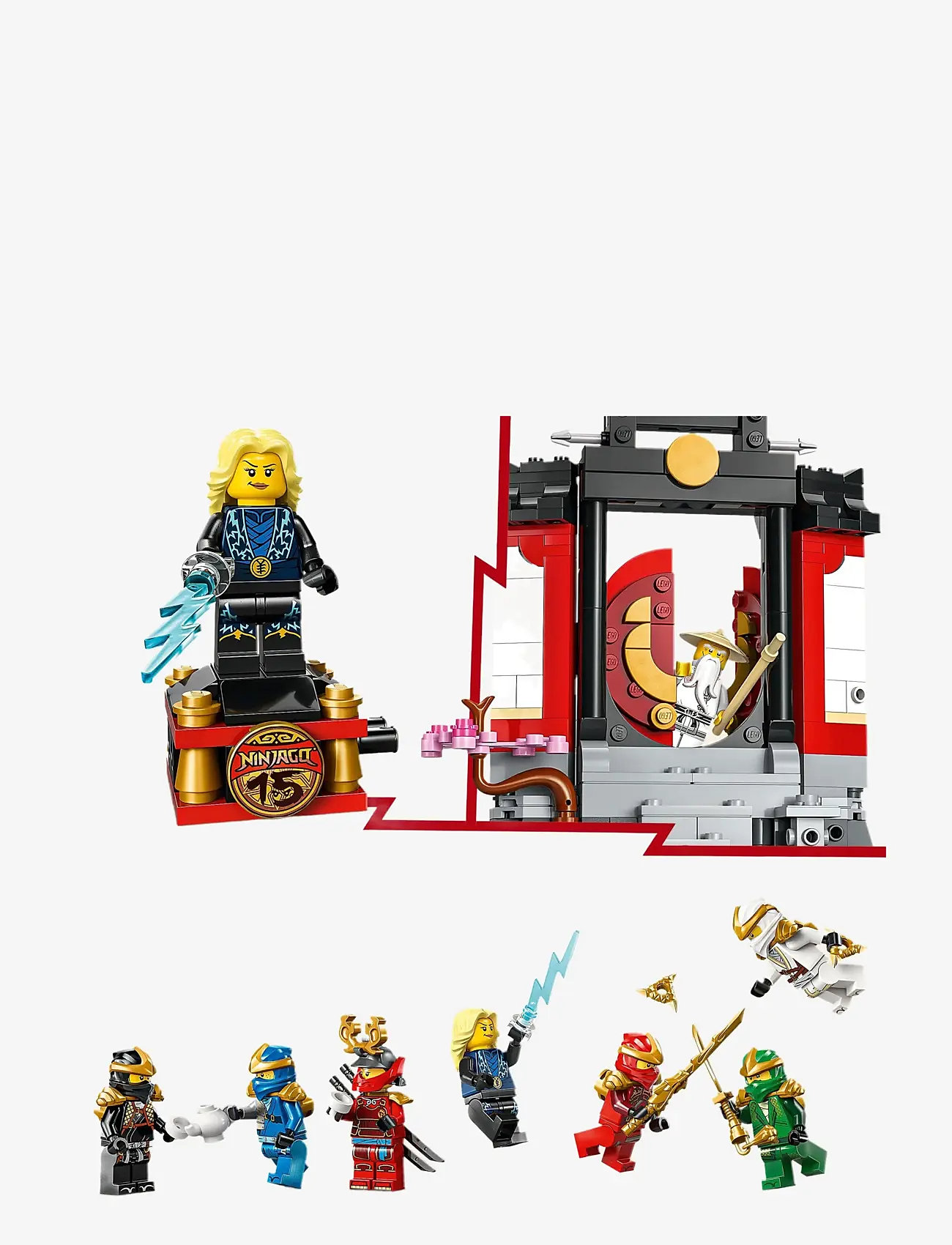 LEGO - Ninja Character Display 15th Anniversary 71866 - lego ninjago - multi - 3