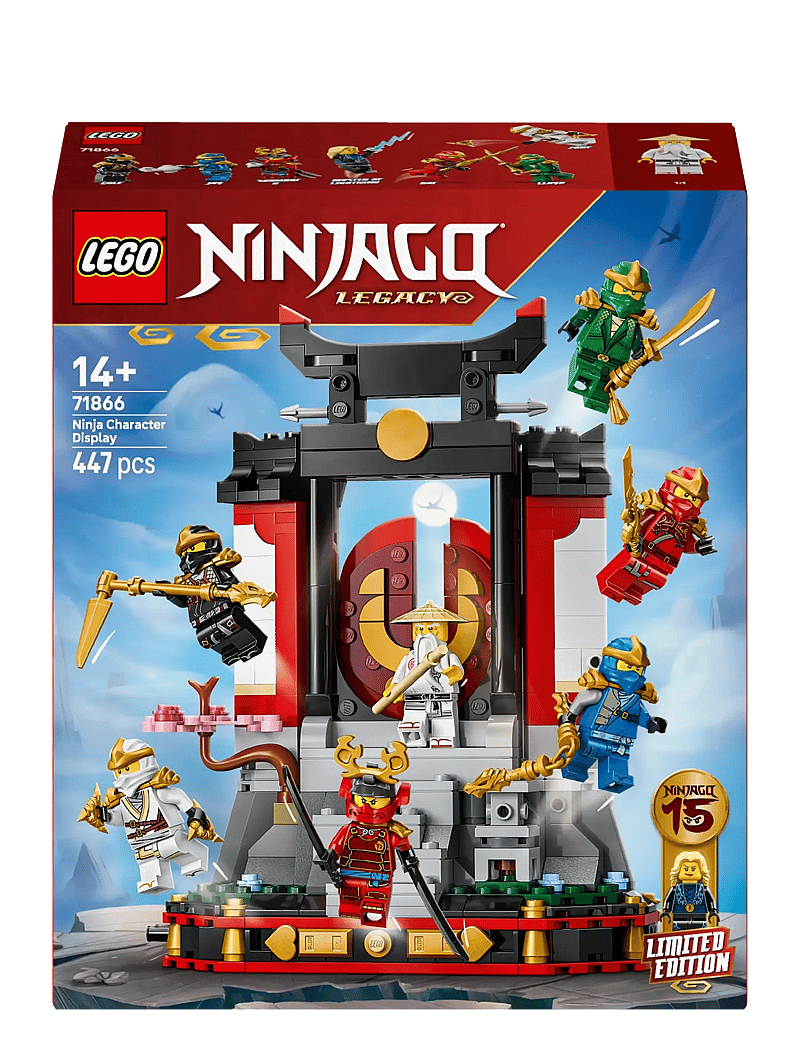 LEGO - Ninja Character Display 15th Anniversary 71866 - lego ninjago - multi - 4