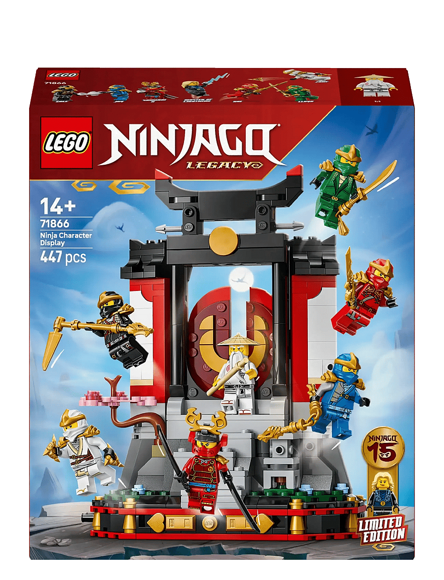LEGO - Ninja Character Display 15th Anniversary 71866 - lego ninjago - multi - 4