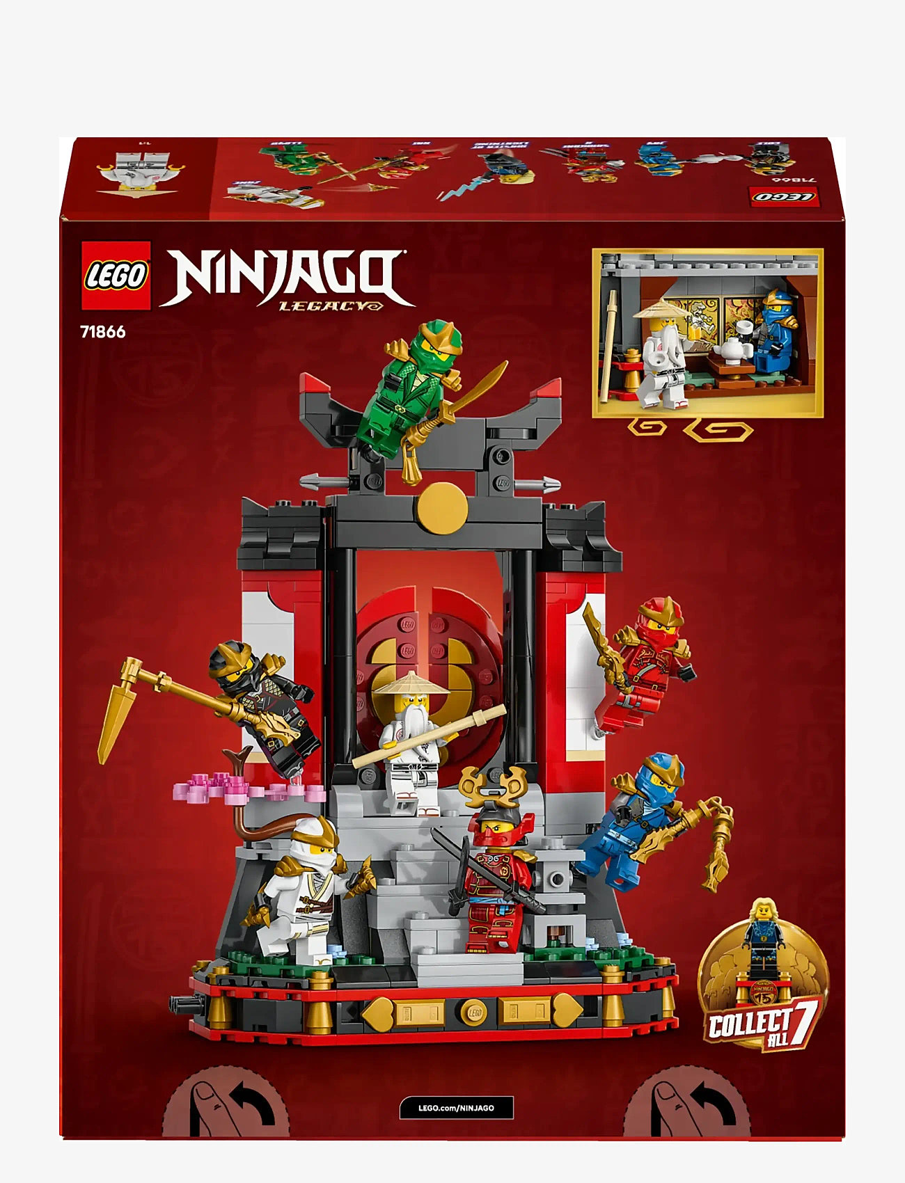 LEGO - Ninja Character Display 15th Anniversary 71866 - lego ninjago - multi - 5