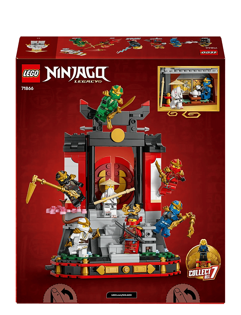 LEGO - Ninja Character Display 15th Anniversary 71866 - lego ninjago - multi - 5