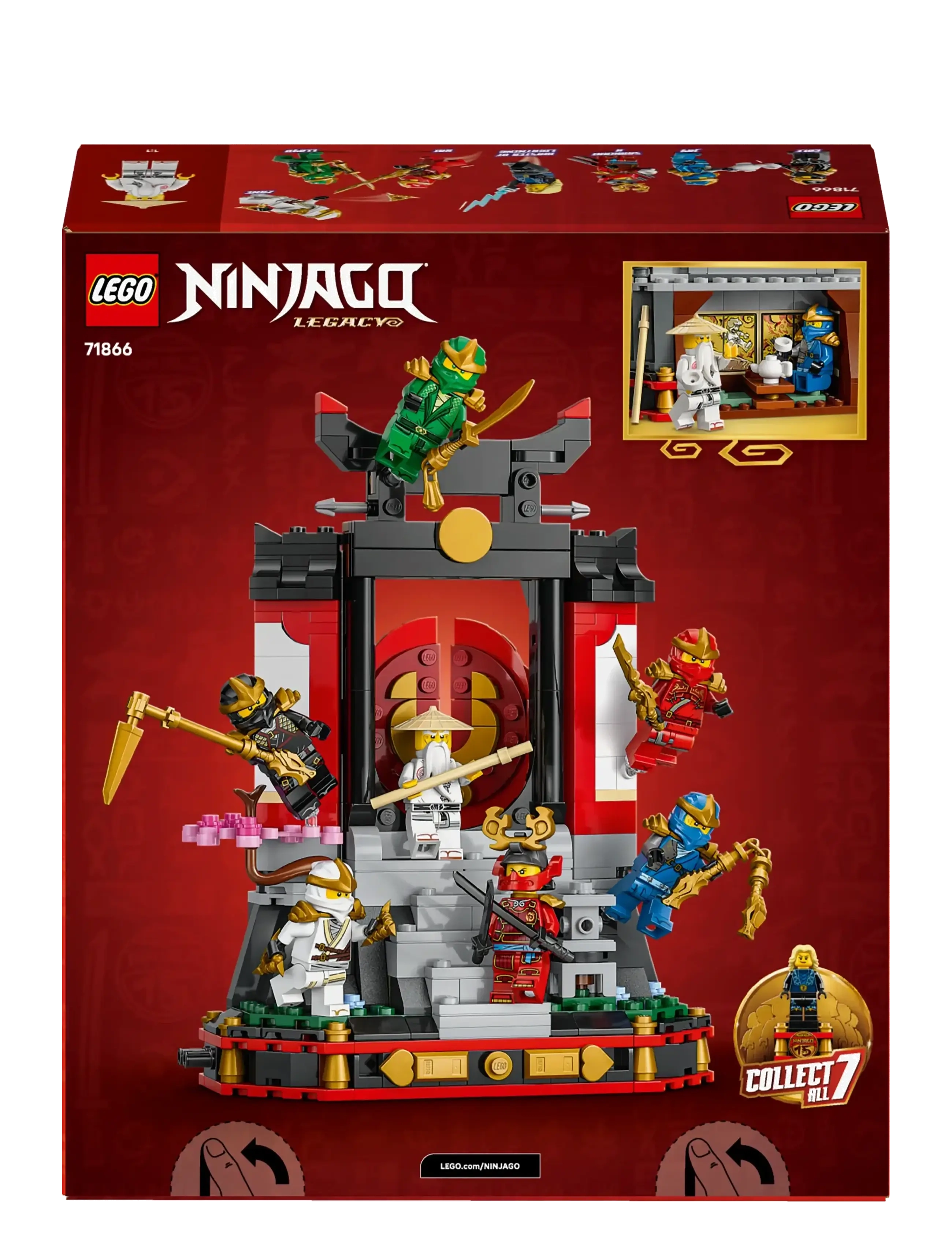 LEGO - Ninja Character Display 15th Anniversary 71866 - lego ninjago - multi - 5