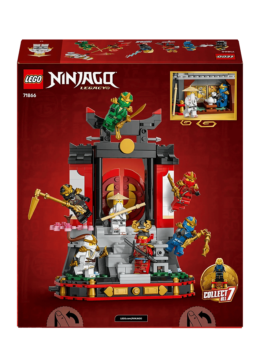 LEGO - Ninja Character Display 15th Anniversary 71866 - lego ninjago - multi - 5