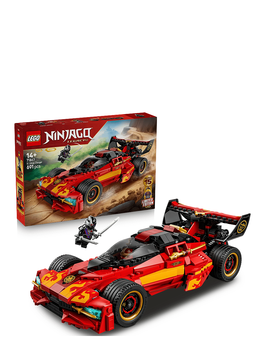 LEGO - X-1 Ninja Charger 15th Anniversary Toy 71867 - lego ninjago - multi - 0
