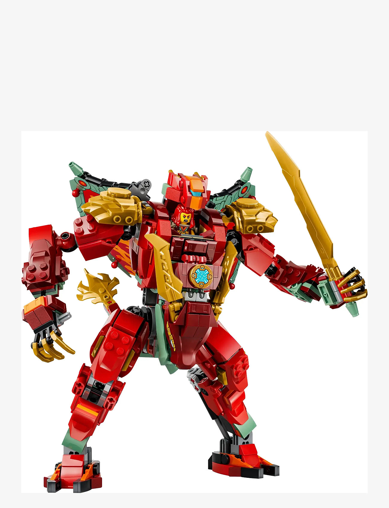 LEGO - Wyldfyre's Transforming Dragon Mech 71868 - lego ninjago - multi - 2