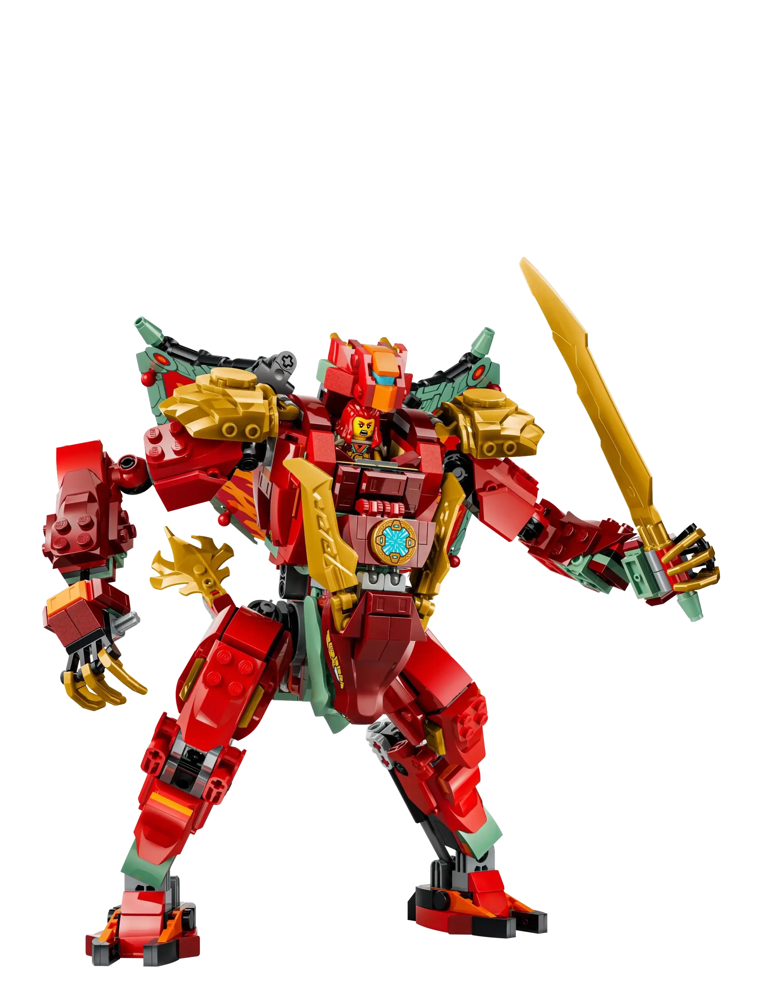LEGO - Wyldfyre's Transforming Dragon Mech 71868 - lego ninjago - multi - 2