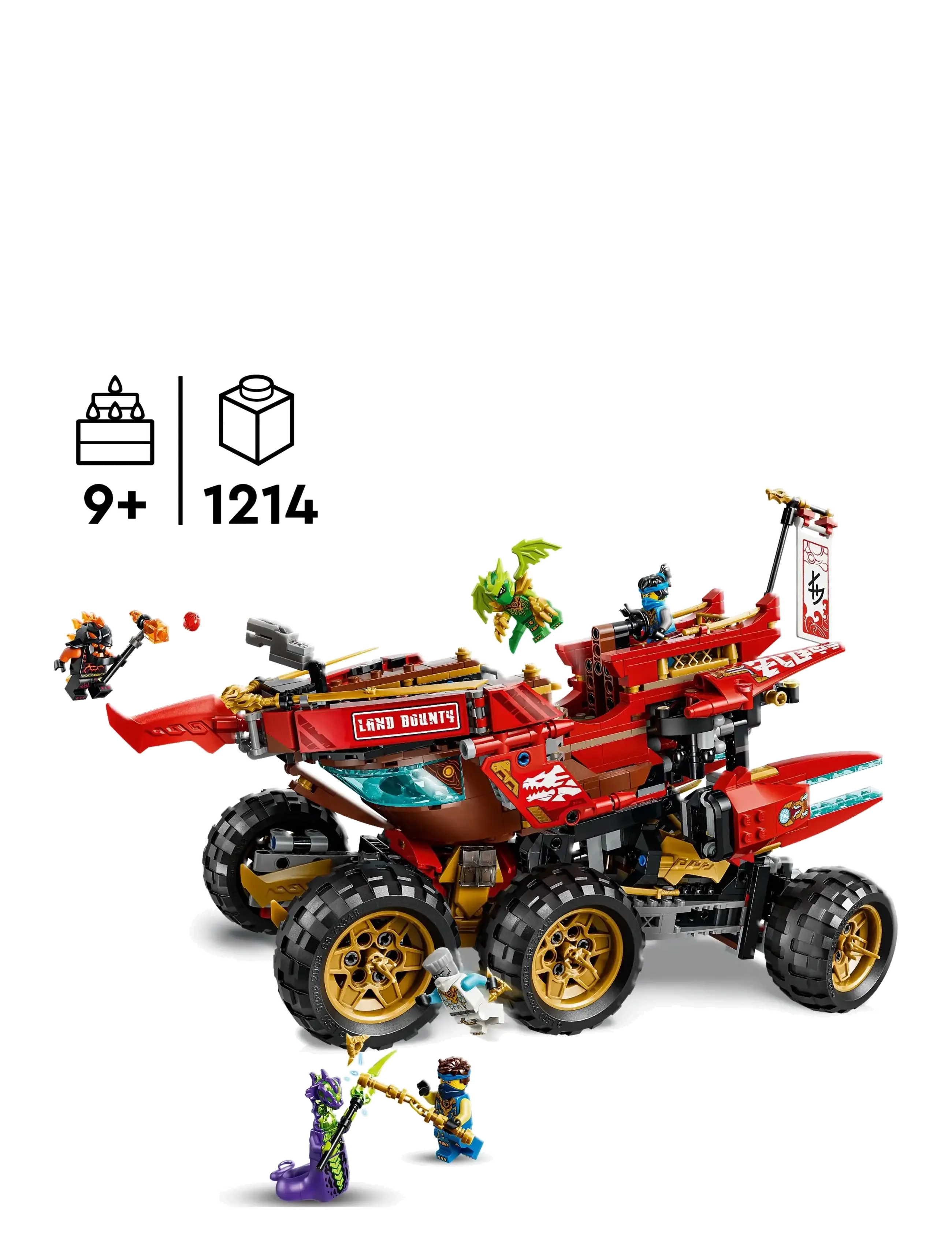 LEGO - Land Bounty 71869 - lego ninjago - multi - 1