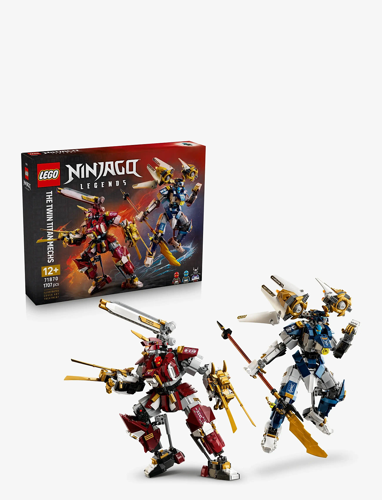 LEGO - The Twin Titan Mechs Action Figures 71870 - multi - 0