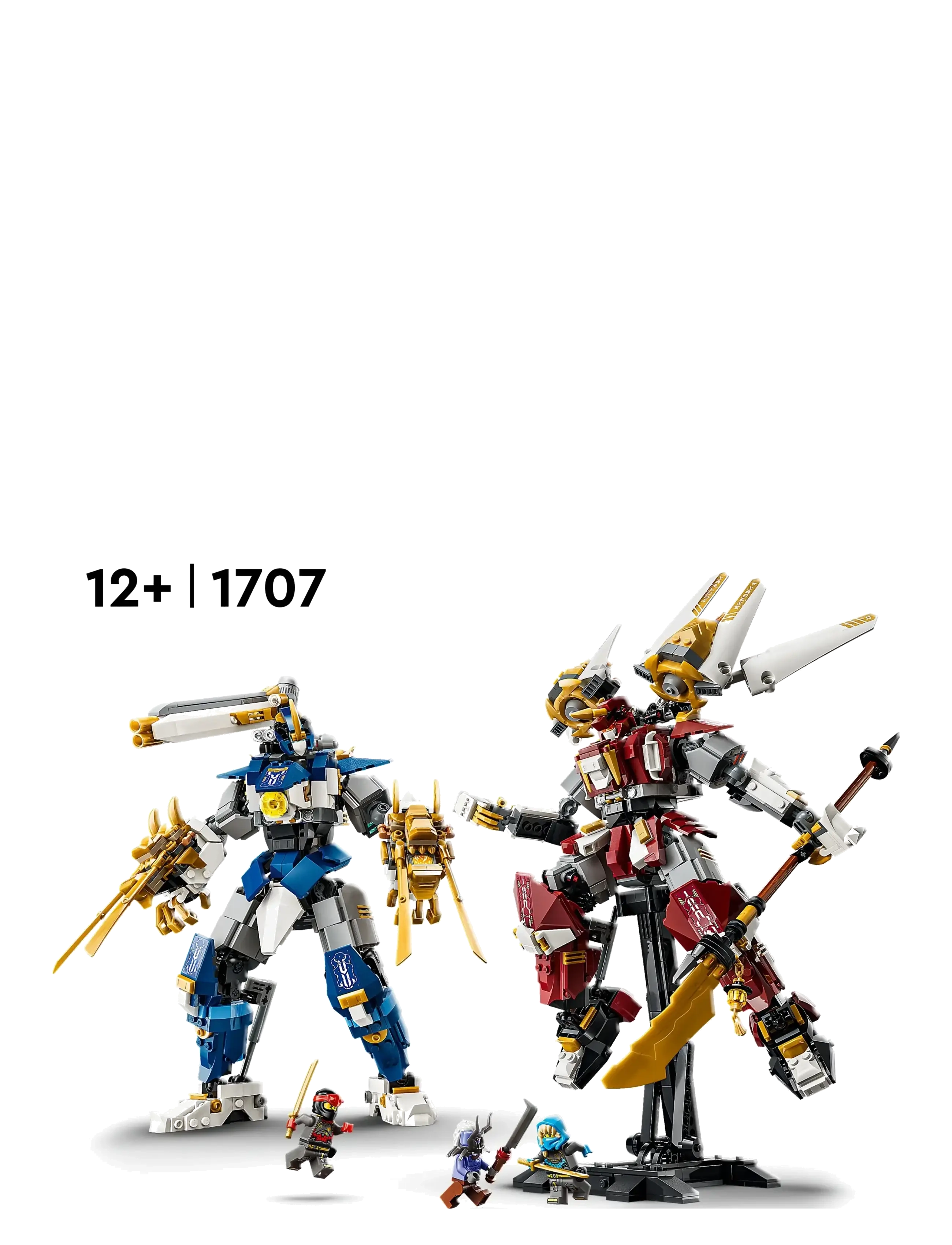LEGO - The Twin Titan Mechs Action Figures 71870 - lego ninjago - multi - 1