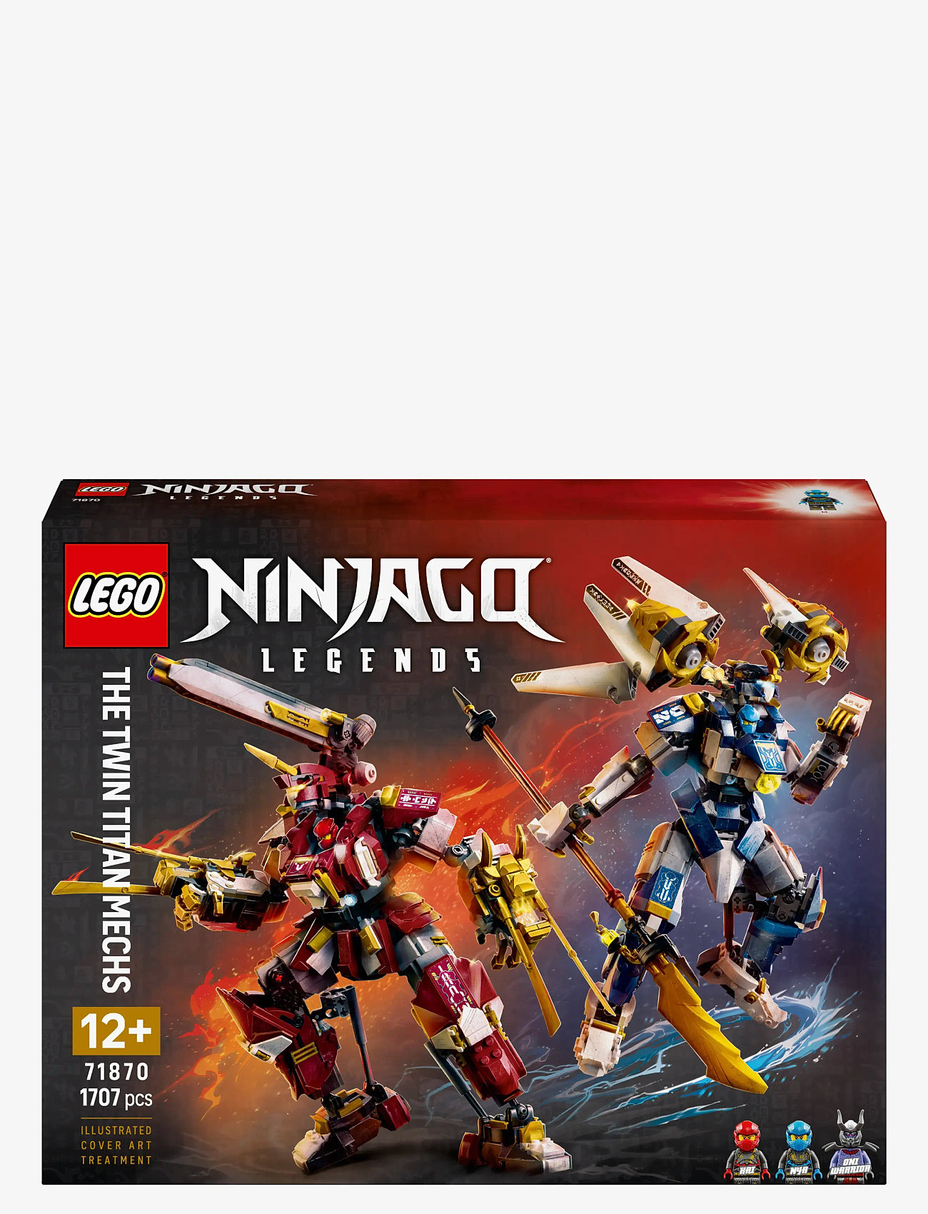 LEGO - The Twin Titan Mechs Action Figures 71870 - multi - 5
