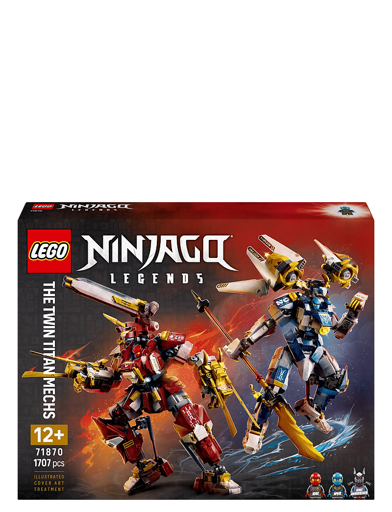 LEGO - The Twin Titan Mechs Action Figures 71870 - multi - 5
