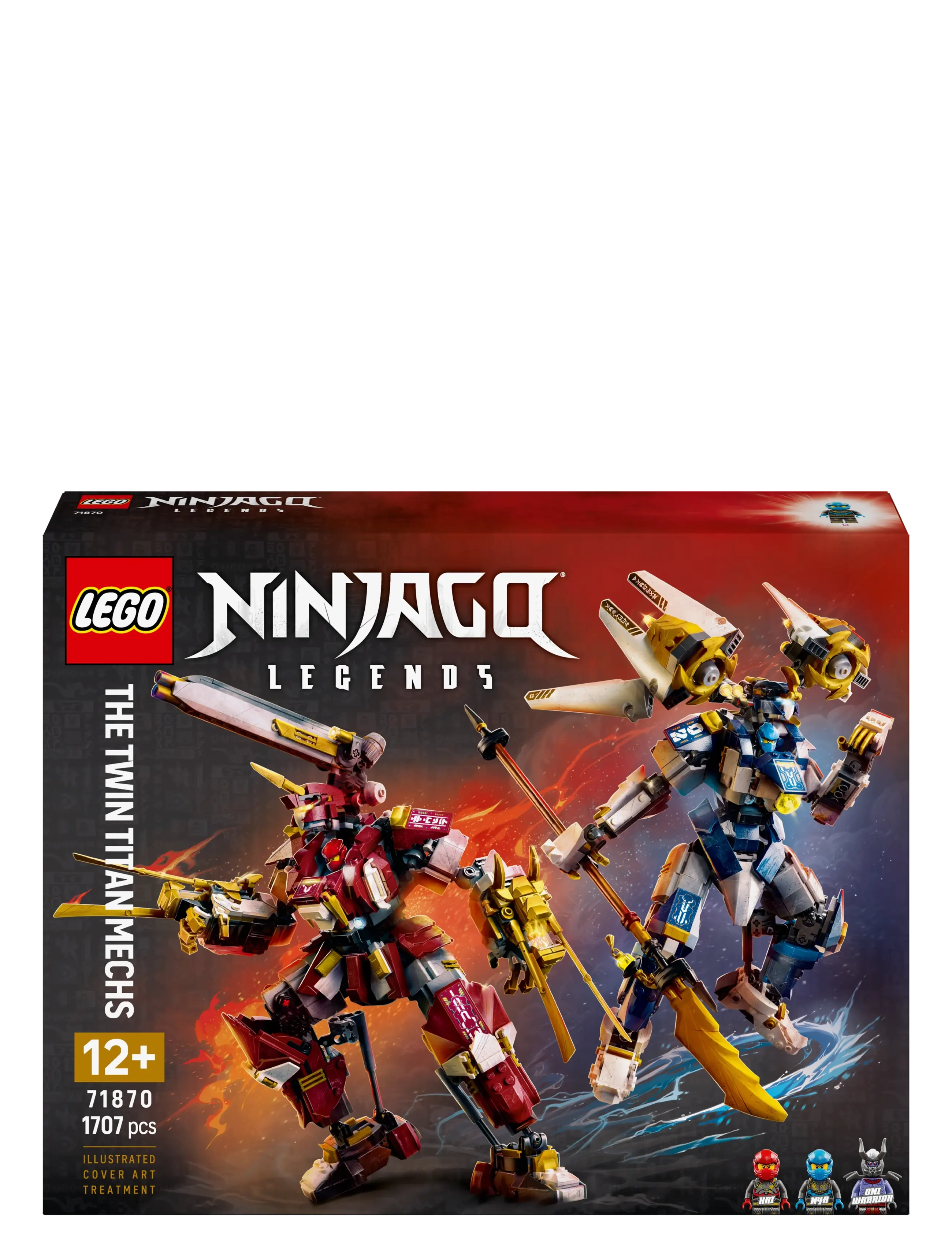LEGO - The Twin Titan Mechs Action Figures 71870 - lego ninjago - multi - 5
