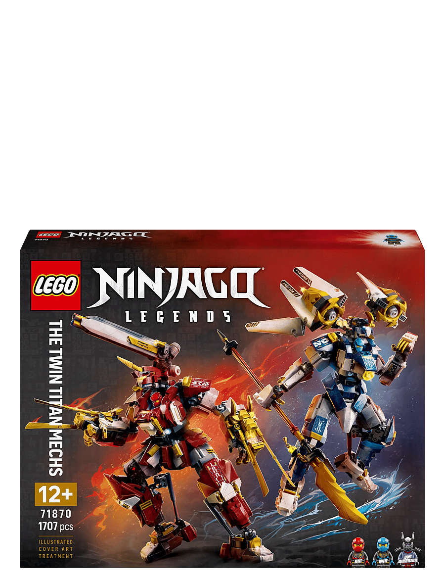 LEGO - The Twin Titan Mechs Action Figures 71870 - lego ninjago - multi - 5