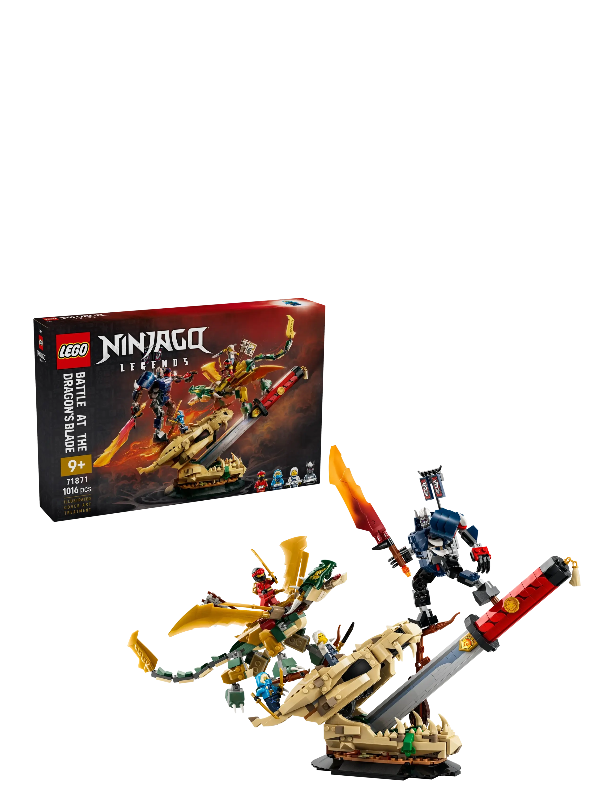 LEGO Kampen Ved Drageklingen 71871, One Size, Lego Spielzeug, Beige - ninjago, Kinder