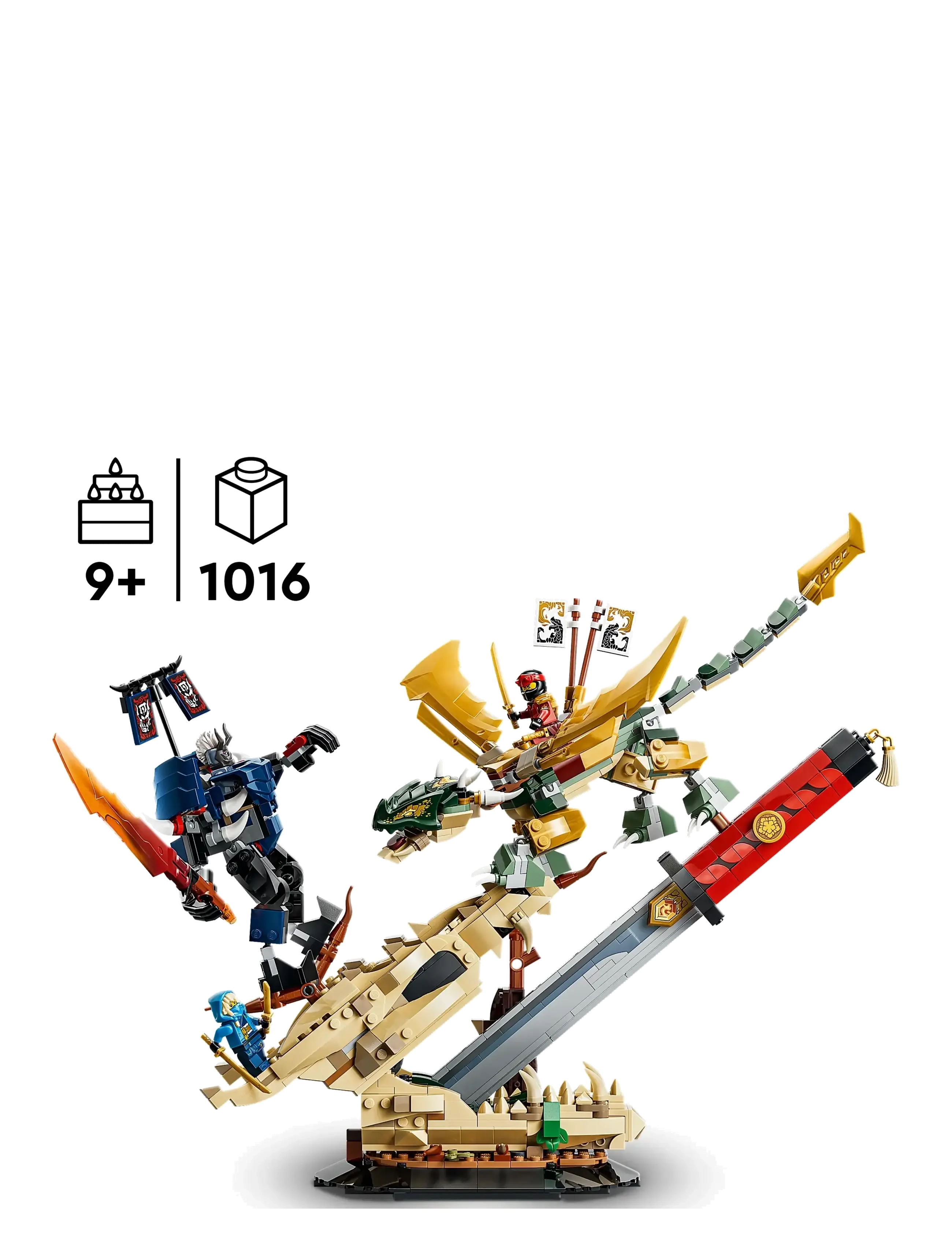 LEGO - Battle at the Dragon's Blade 71871 - lego ninjago - multi - 1