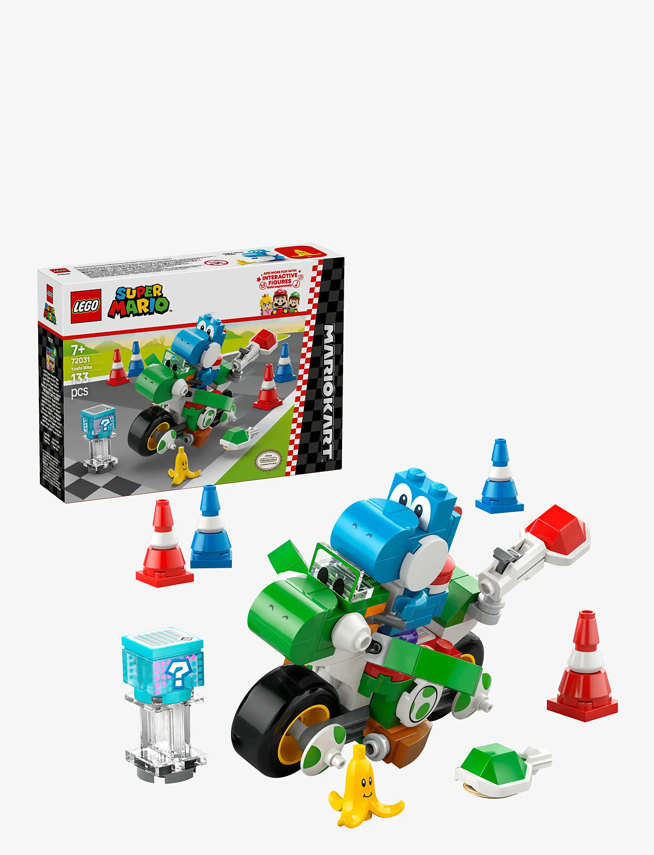 LEGO - Super Mario™: Mario Kart™ – Yoshi Bike, Gift 72031 - lego super mario™ - multi - 0