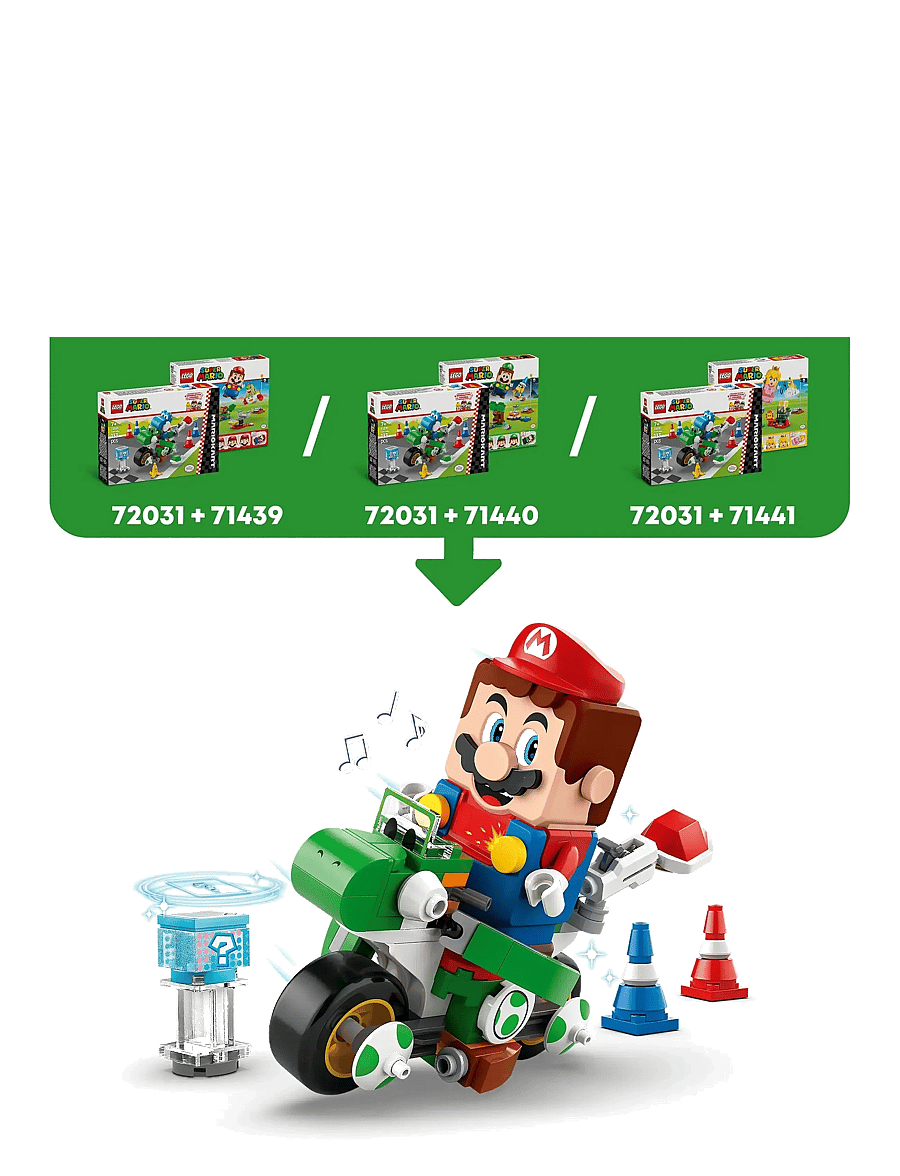 LEGO - Super Mario™: Mario Kart™ – Yoshi Bike, Gift 72031 - multi - 3