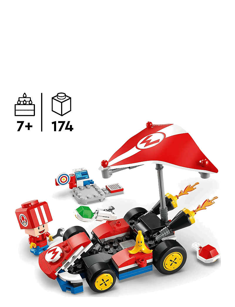 LEGO - Super Mario™: Mario Kart™ – Standard Kart, Car Toy Playset 72032 - lego super mario™ - multi - 1