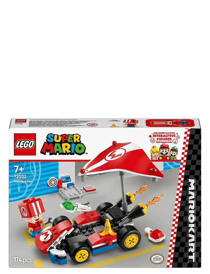 LEGO - Super Mario™: Mario Kart™ – Standard Kart, Car Toy Playset 72032 - lego super mario™ - multi - 4