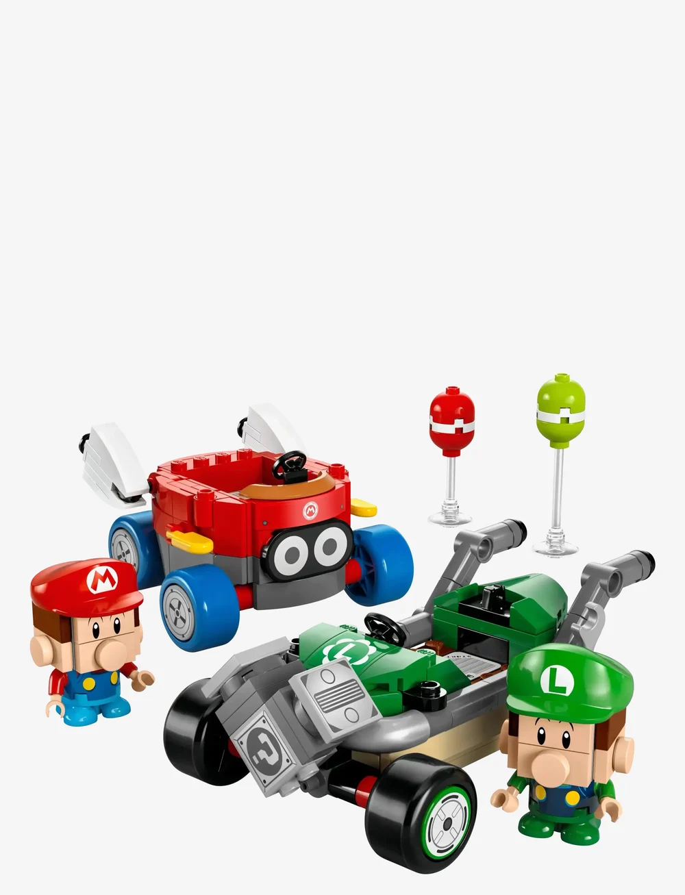 LEGO - Super Mario™: Mario Kart™ – Baby Mario vs. Baby Luigi Toy 72034 - lego super mario™ - multi - 2