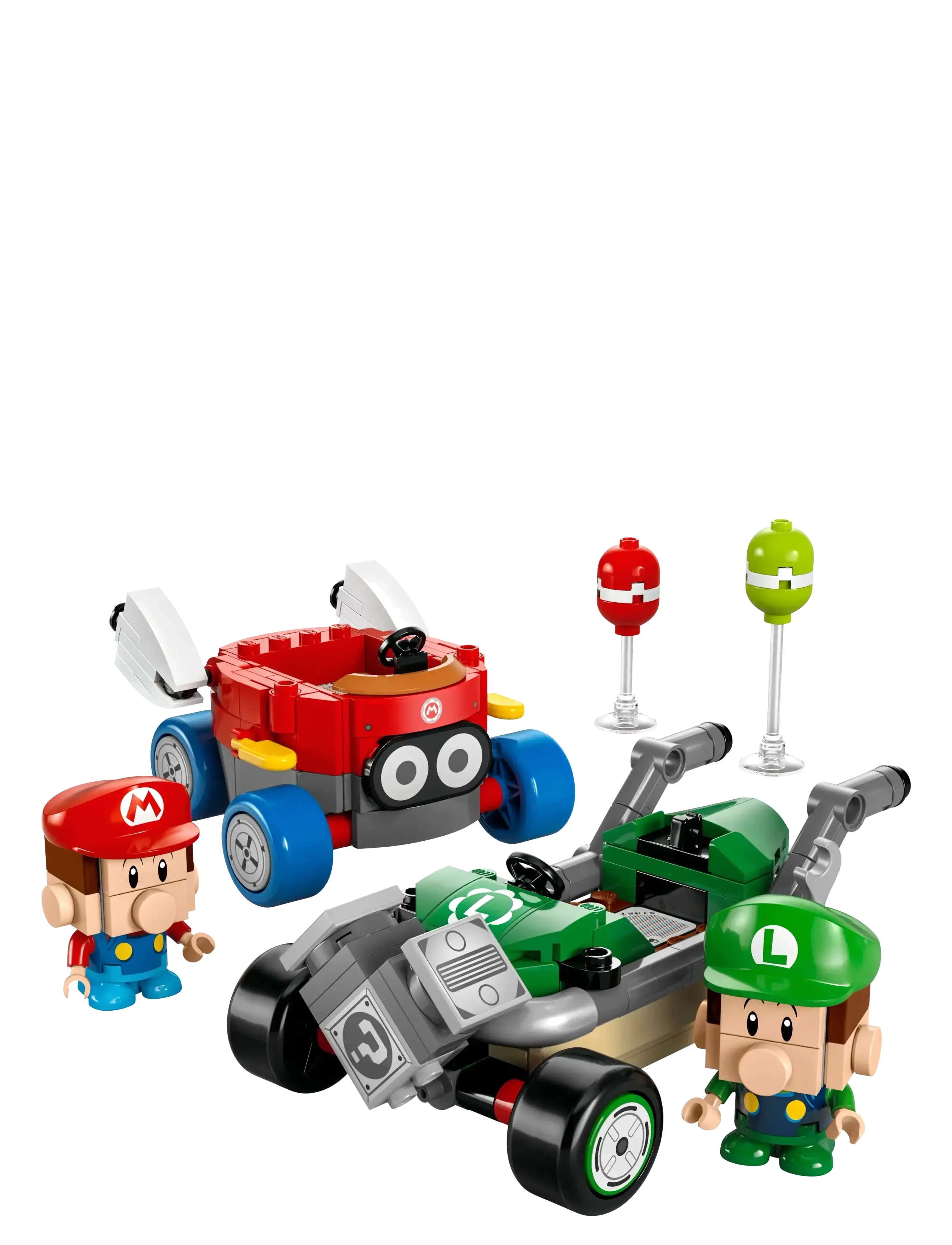 LEGO - Super Mario™: Mario Kart™ – Baby Mario vs. Baby Luigi Toy 72034 - lego super mario™ - multi - 2