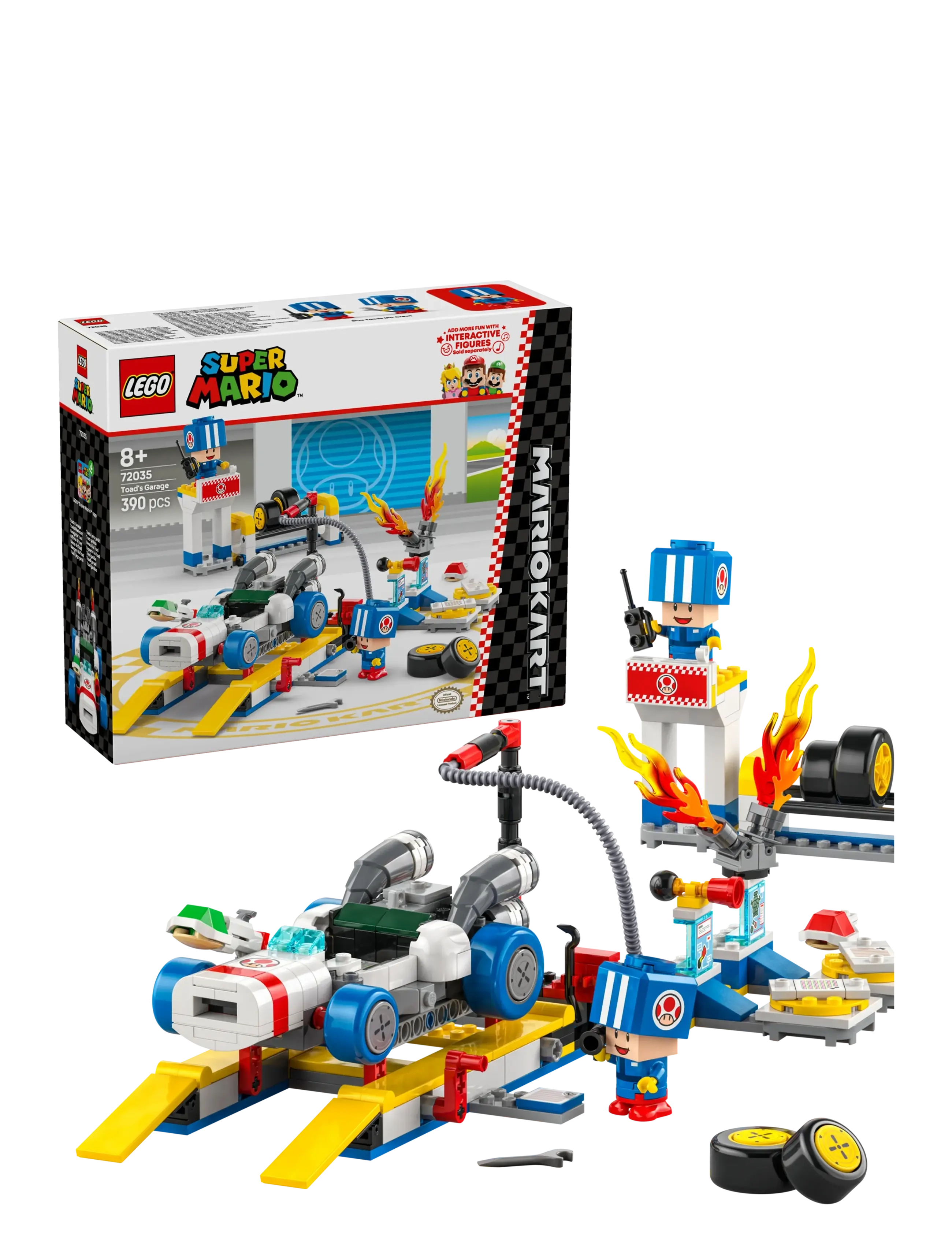 LEGO Mario Kart – Toads Garage 72035 Patterned - One Size - Kinder