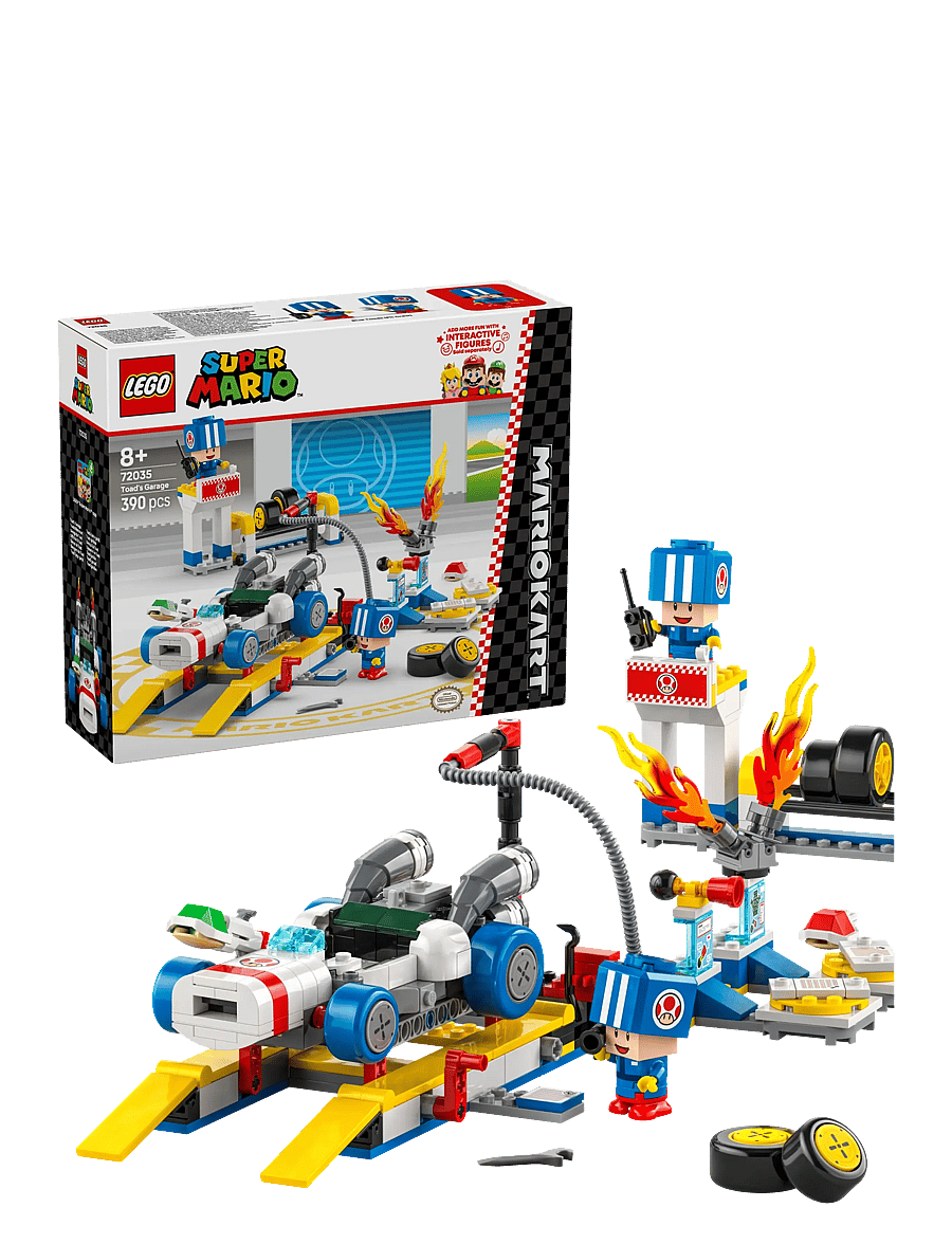 LEGO - Super Mario™: Mario Kart™ – Toad’s Garage, Character Gift 72035 - sünnipäevakingitused - multi - 0