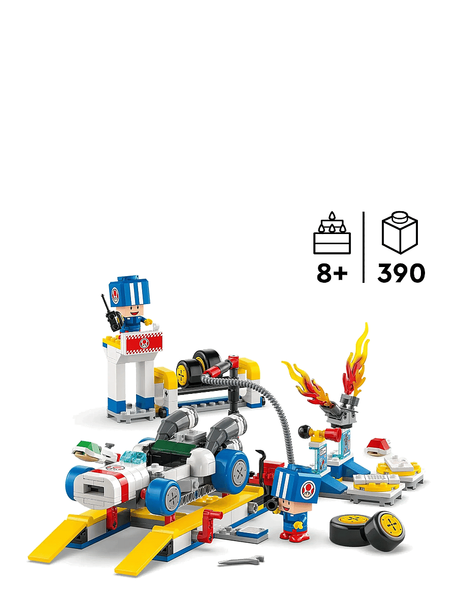 LEGO - Super Mario™: Mario Kart™ – Toad’s Garage, Character Gift 72035 - sünnipäevakingitused - multi - 1