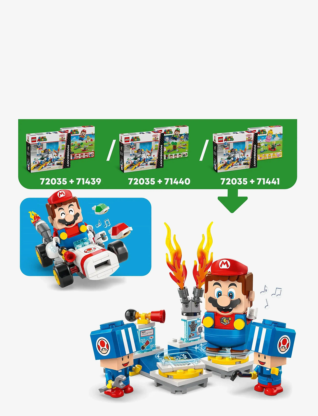 LEGO - Mario Kart™ – Toads garage 72035 - lego super mario™ - multi - 3