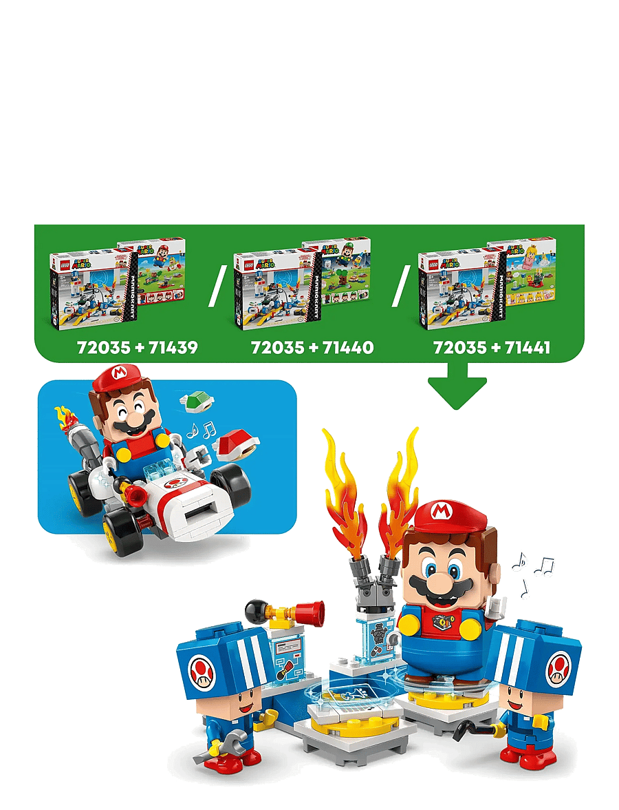 LEGO - Super Mario™: Mario Kart™ – Toad’s Garage, Character Gift 72035 - sünnipäevakingitused - multi - 3