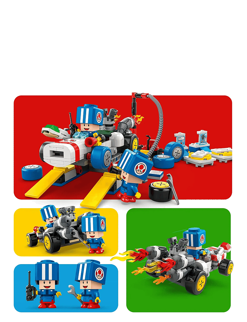 LEGO - Super Mario™: Mario Kart™ – Toad’s Garage, Character Gift 72035 - lego super mario™ - multi - 4