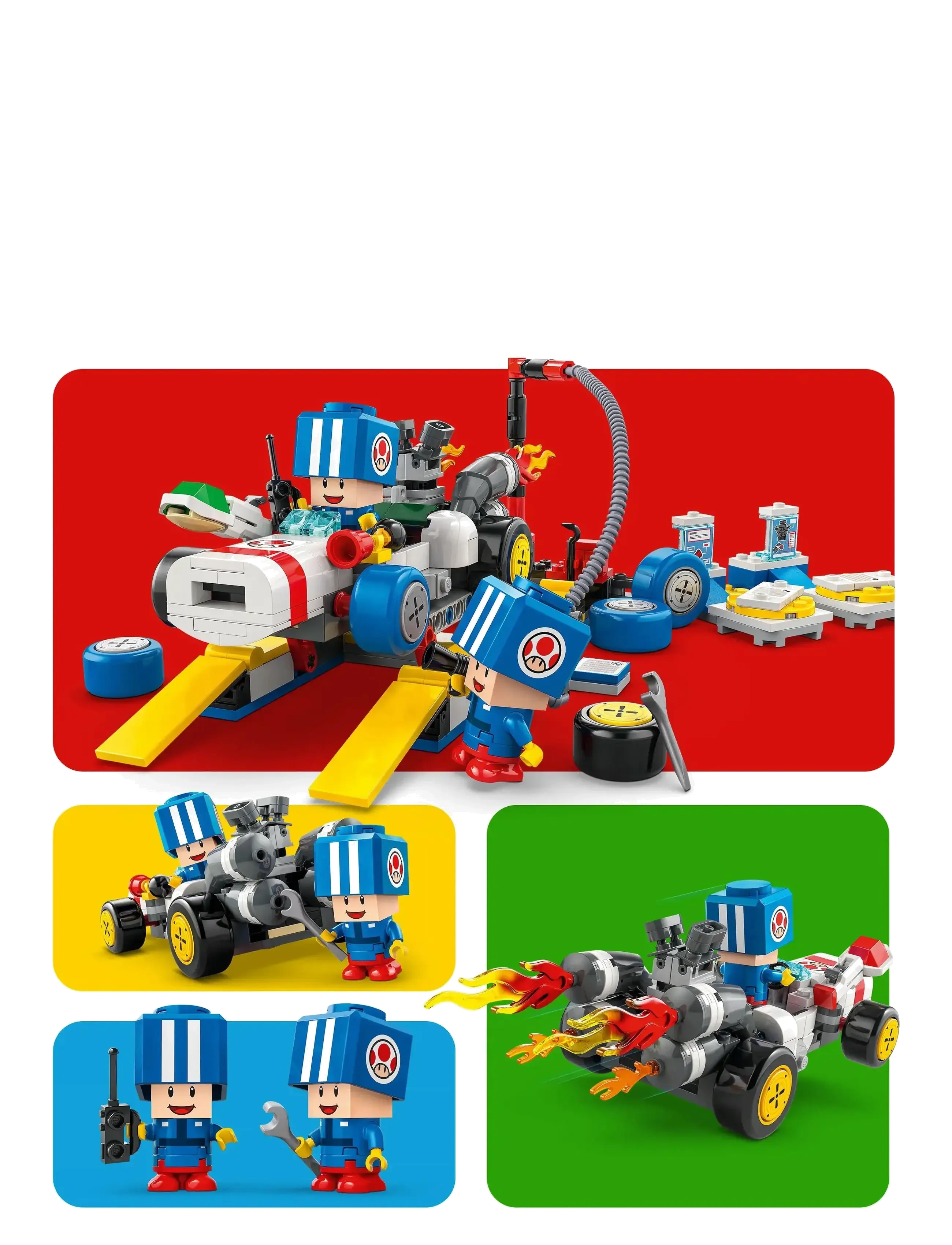 LEGO - Mario Kart™ – Toads garage 72035 - laveste priser - multi - 4