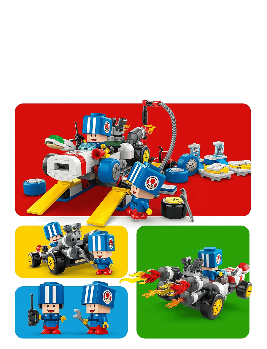 LEGO - Super Mario™: Mario Kart™ – Toad’s Garage, Character Gift 72035 - sünnipäevakingitused - multi - 4