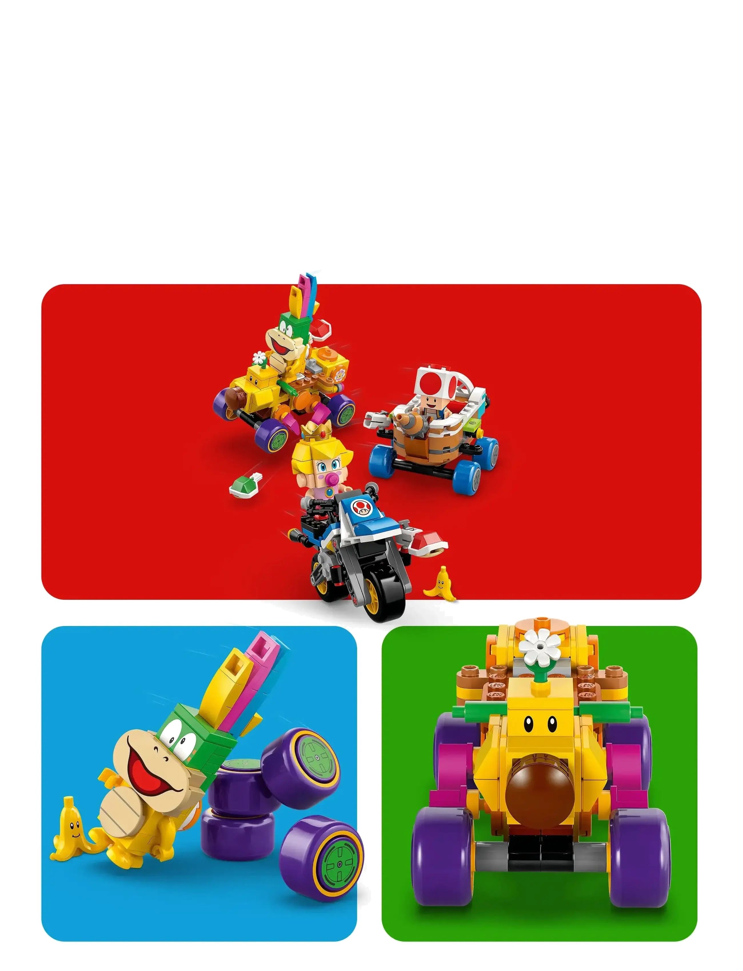LEGO - Super Mario™: Mario Kart™ – Baby Peach & Grand Prix Set, Racing Toy 72036 - lego super mario™ - multi - 4