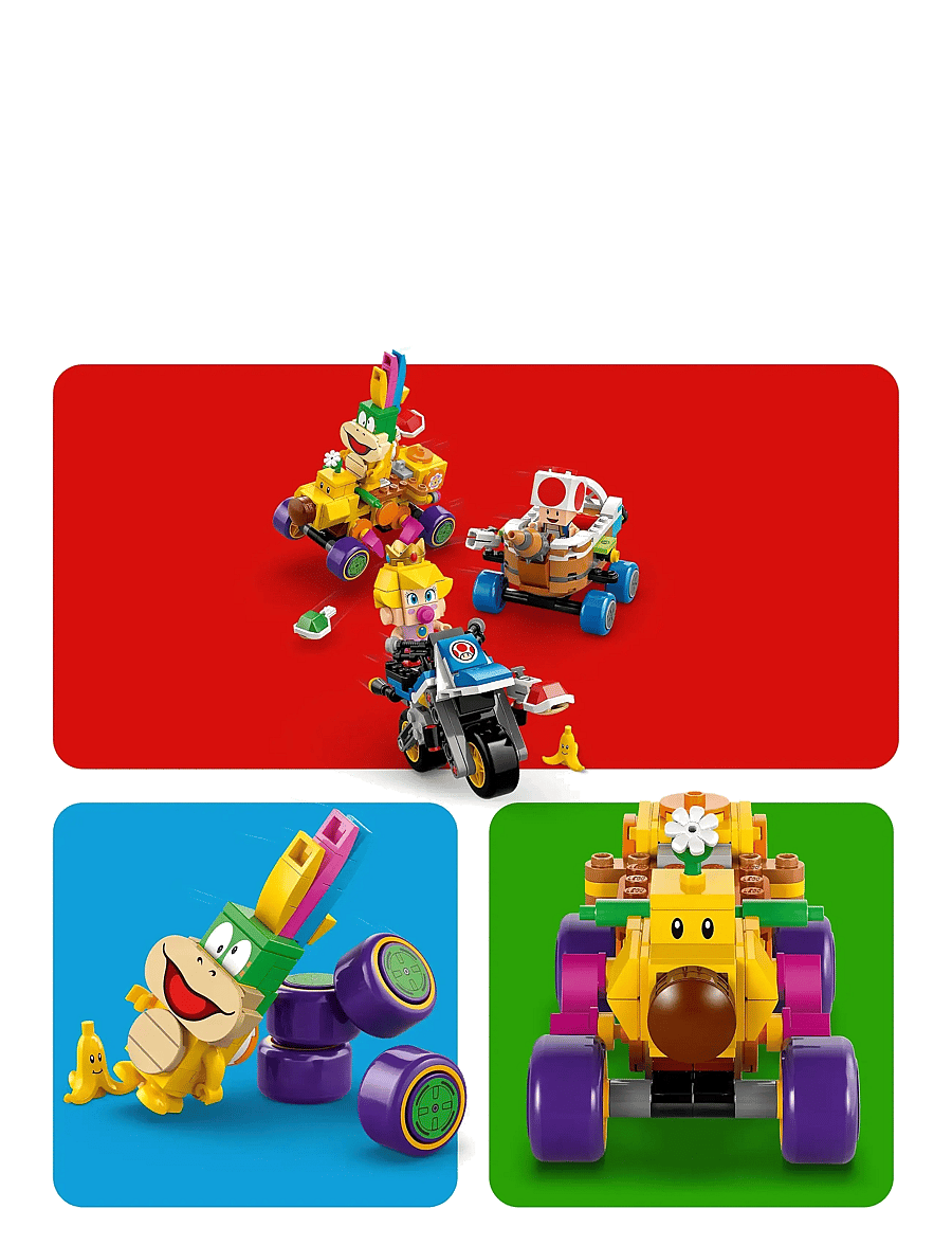 LEGO - Super Mario™: Mario Kart™ – Baby Peach & Grand Prix Set, Racing Toy 72036 - lego super mario™ - multi - 4