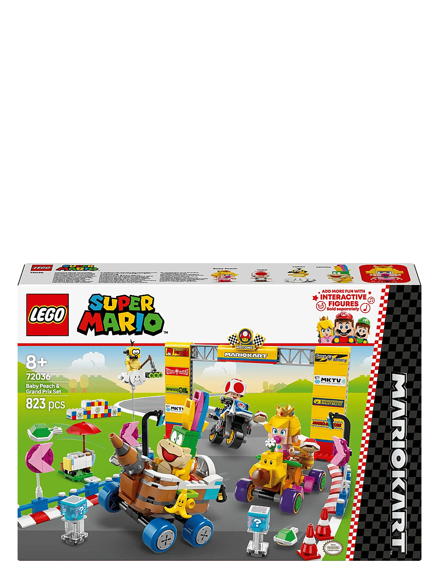 LEGO - Super Mario™: Mario Kart™ – Baby Peach & Grand Prix Set, Racing Toy 72036 - lego super mario™ - multi - 5