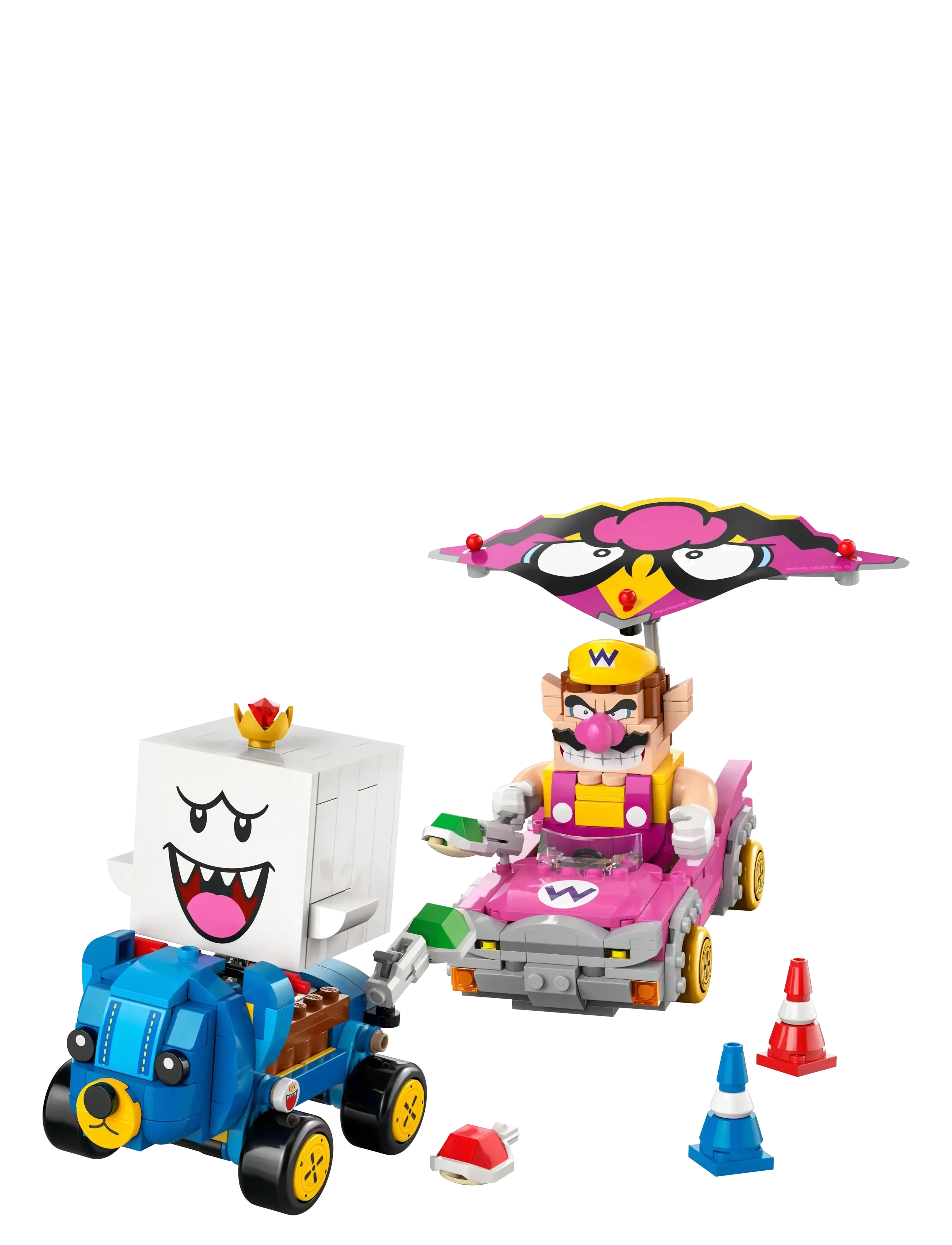 LEGO - Super Mario™: Mario Kart™ – Wario & King Boo Figures and 2 Karts 72038 - birthday gifts - multi - 1