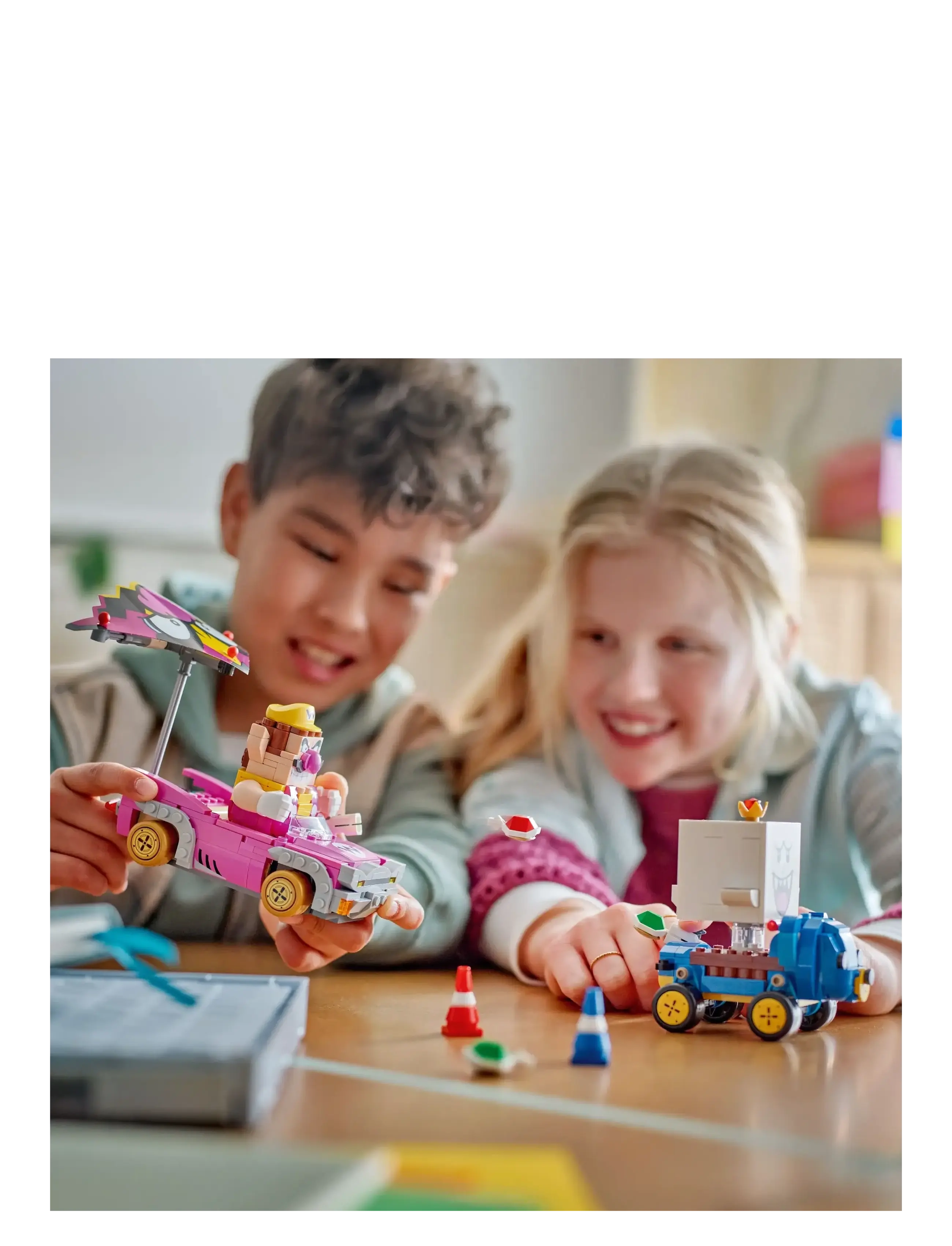 LEGO - Super Mario™: Mario Kart™ – Wario & King Boo Figures and 2 Karts 72038 - birthday gifts - multi - 3