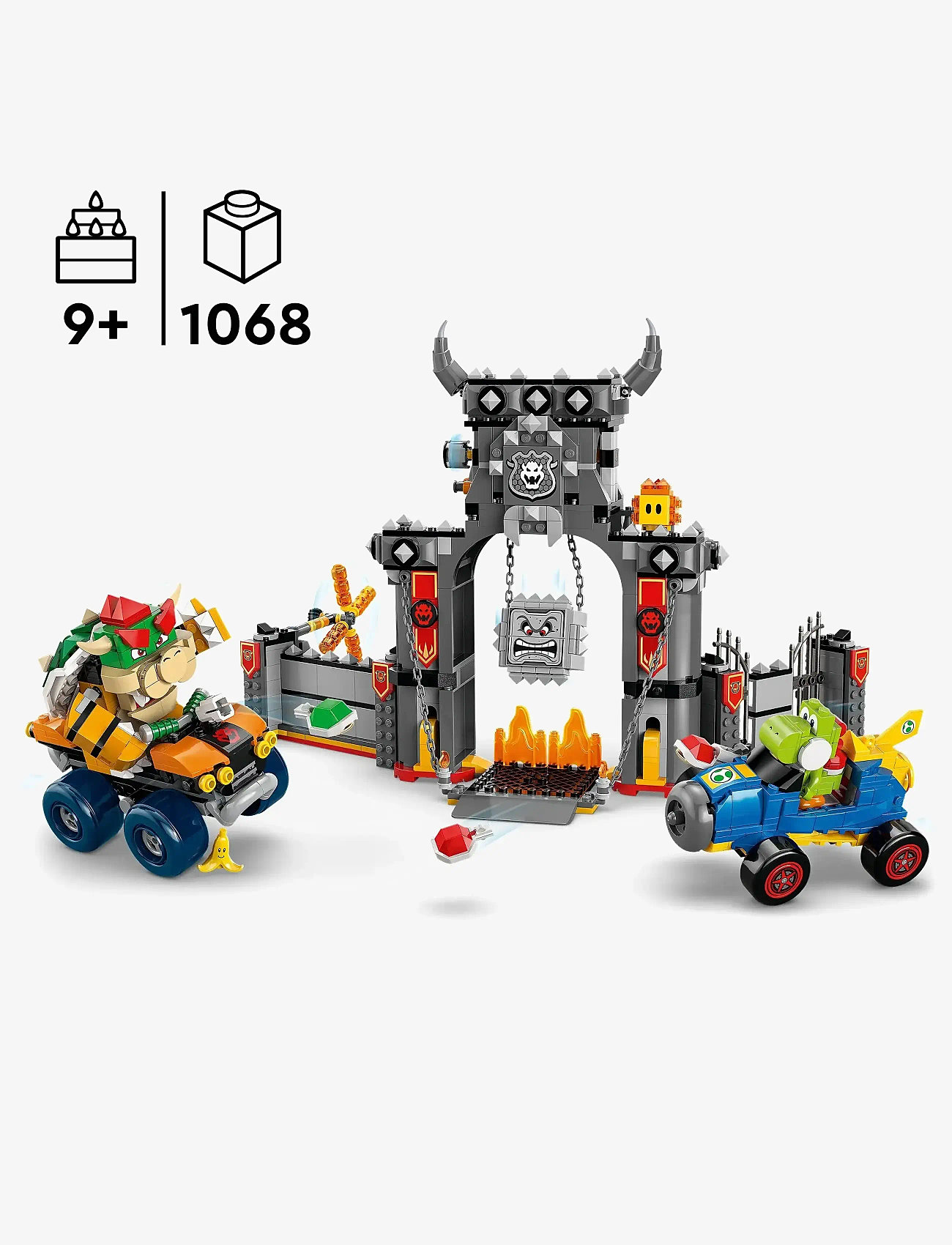 LEGO - Super Mario™: Mario Kart™ – Bowser’s Castle Toy 72039 - lego super mario™ - multi - 3