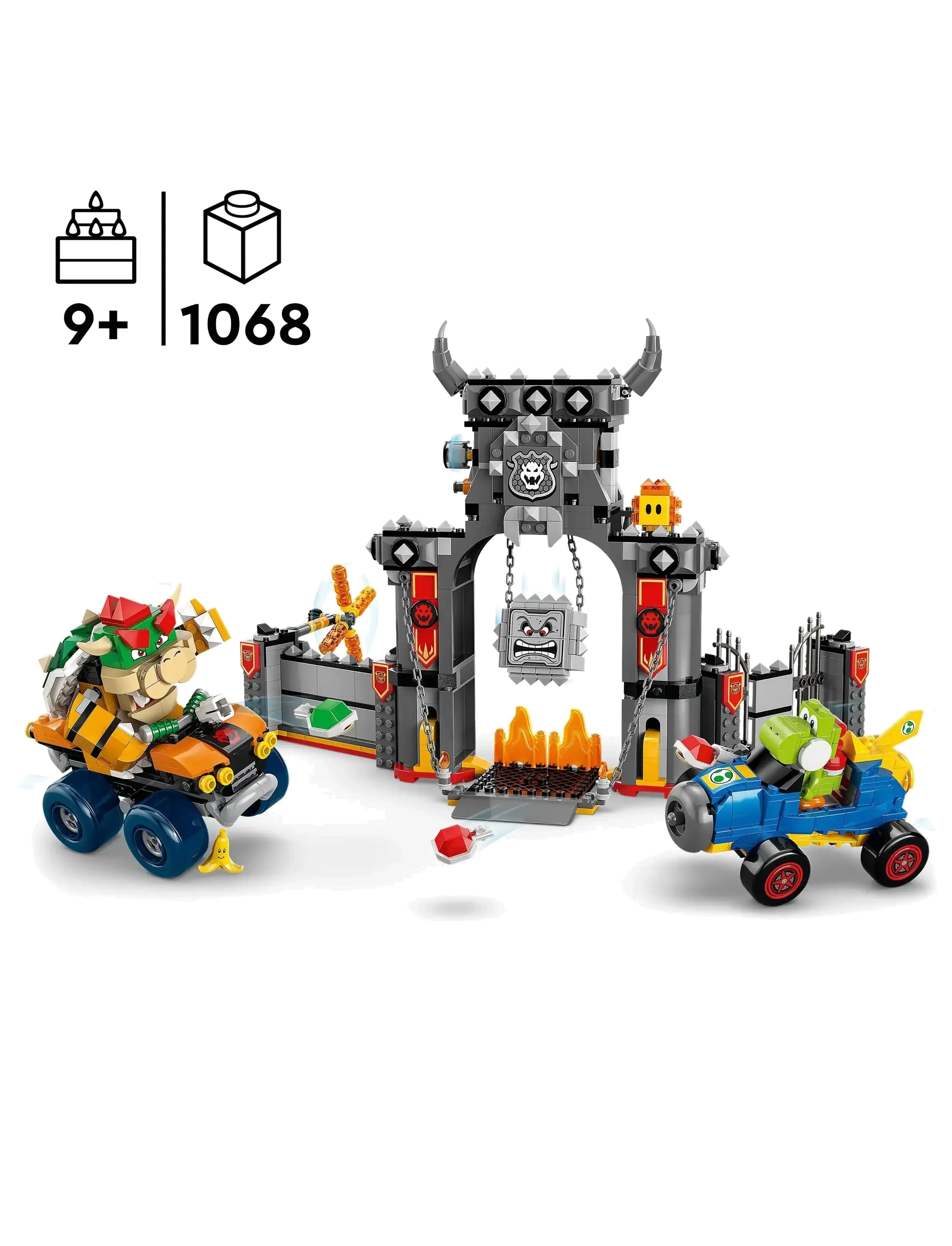 LEGO - Super Mario™: Mario Kart™ – Bowser’s Castle Toy 72039 - geburtstagsgeschenke - multi - 3