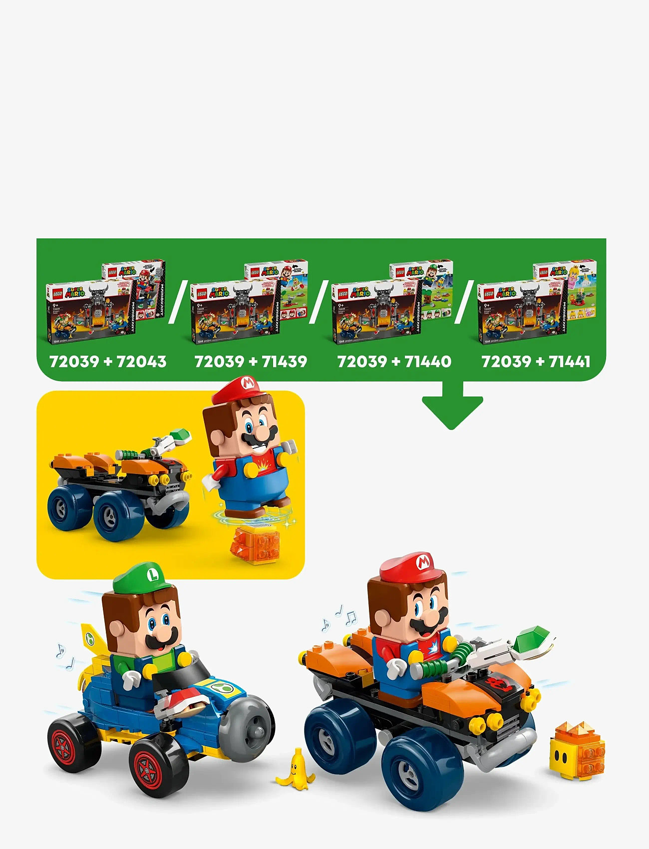 LEGO - Super Mario™: Mario Kart™ – Bowser’s Castle Toy 72039 - lego super mario™ - multi - 5