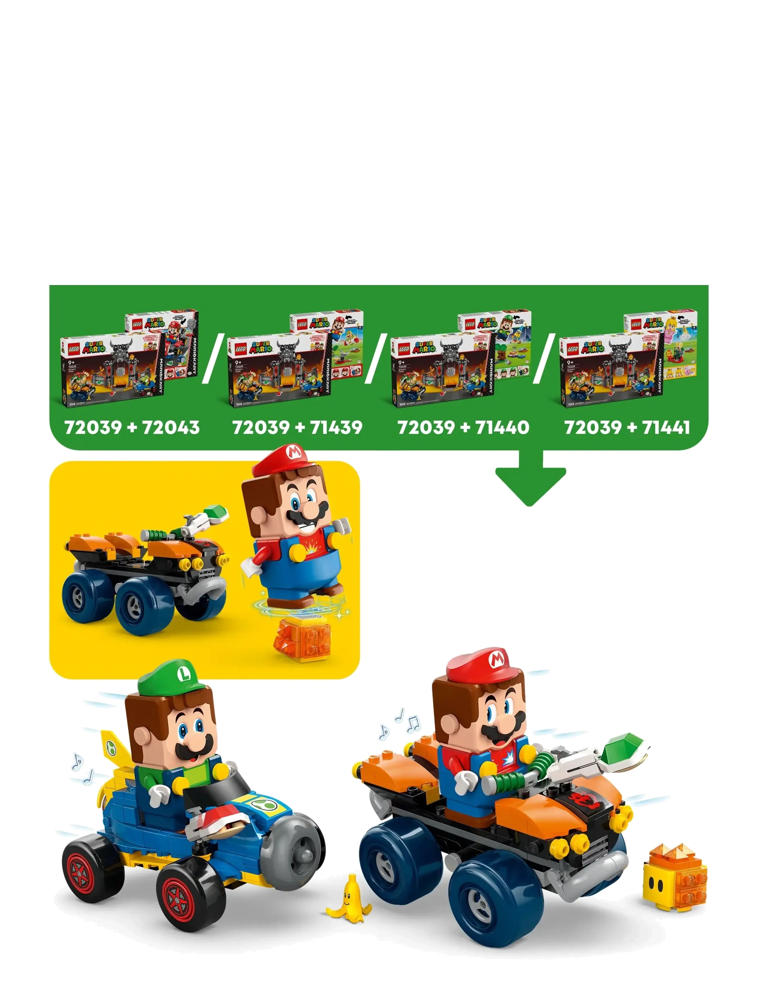 LEGO - Super Mario™: Mario Kart™ – Bowser’s Castle Toy 72039 - geburtstagsgeschenke - multi - 5