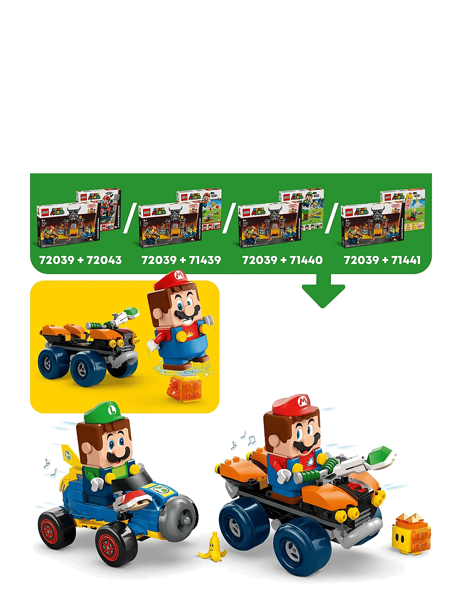LEGO - Super Mario™: Mario Kart™ – Bowser’s Castle Toy 72039 - geburtstagsgeschenke - multi - 5