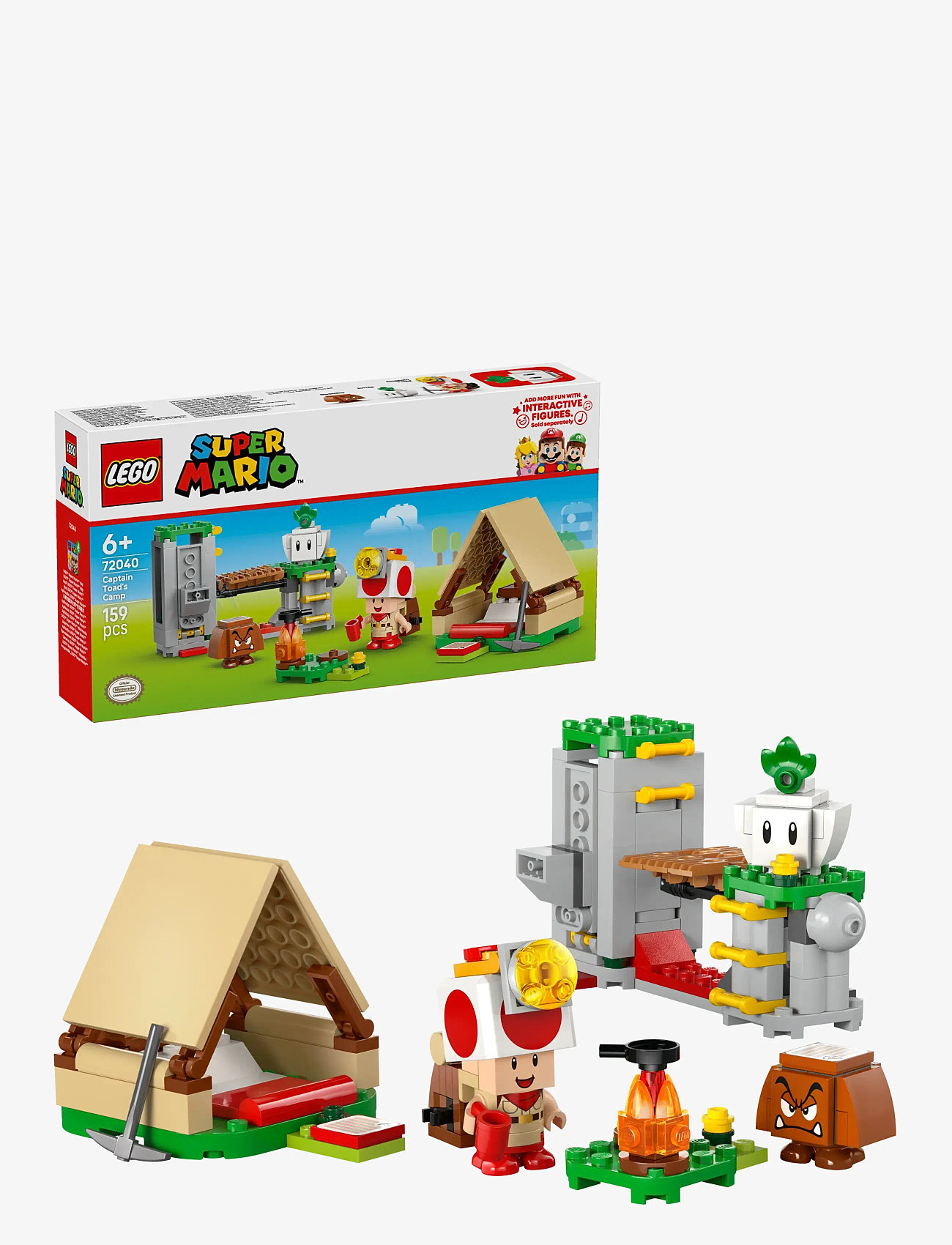 LEGO - Super Captain Toad’s Camp 72040 - laveste priser - multi - 0