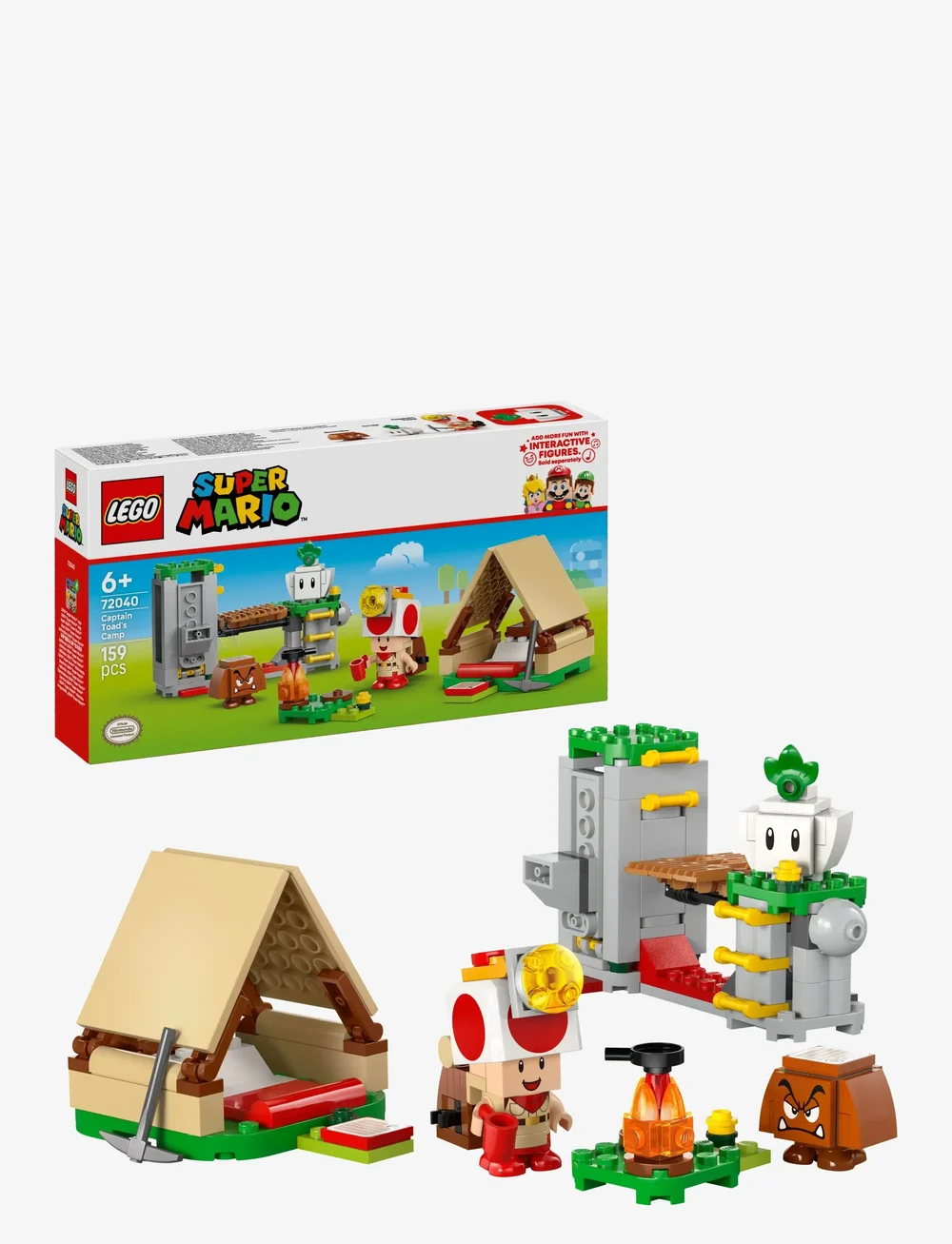 LEGO - Super Captain Toad’s Camp Toy for Boys, Girls and Any Fans 72040 - lego super mario™ - multi - 0