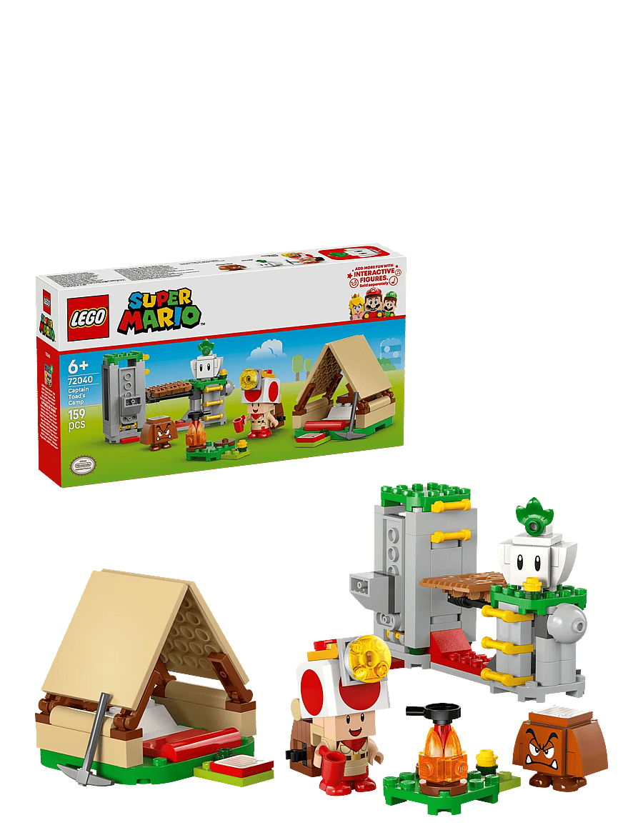 LEGO - Super Captain Toad’s Camp Toy for Boys, Girls and Any Fans 72040 - lego super mario™ - multi - 0