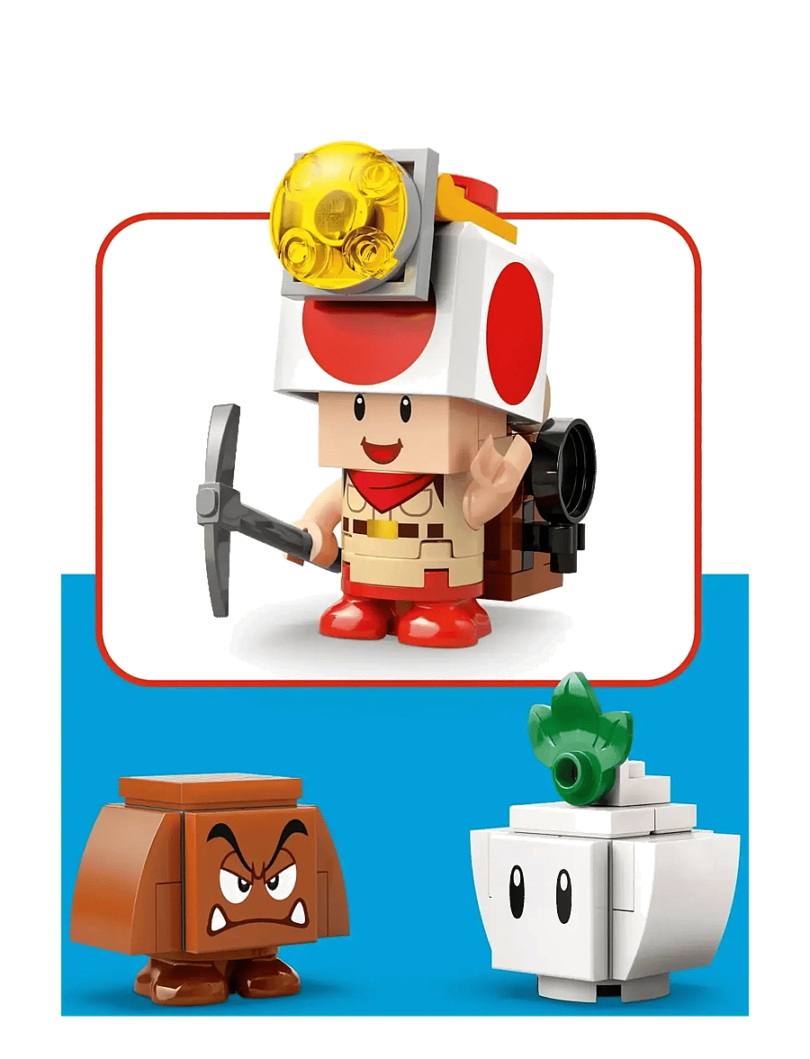 LEGO - Super Captain Toad’s Camp Toy for Boys, Girls and Any Fans 72040 - lego super mario™ - multi - 5
